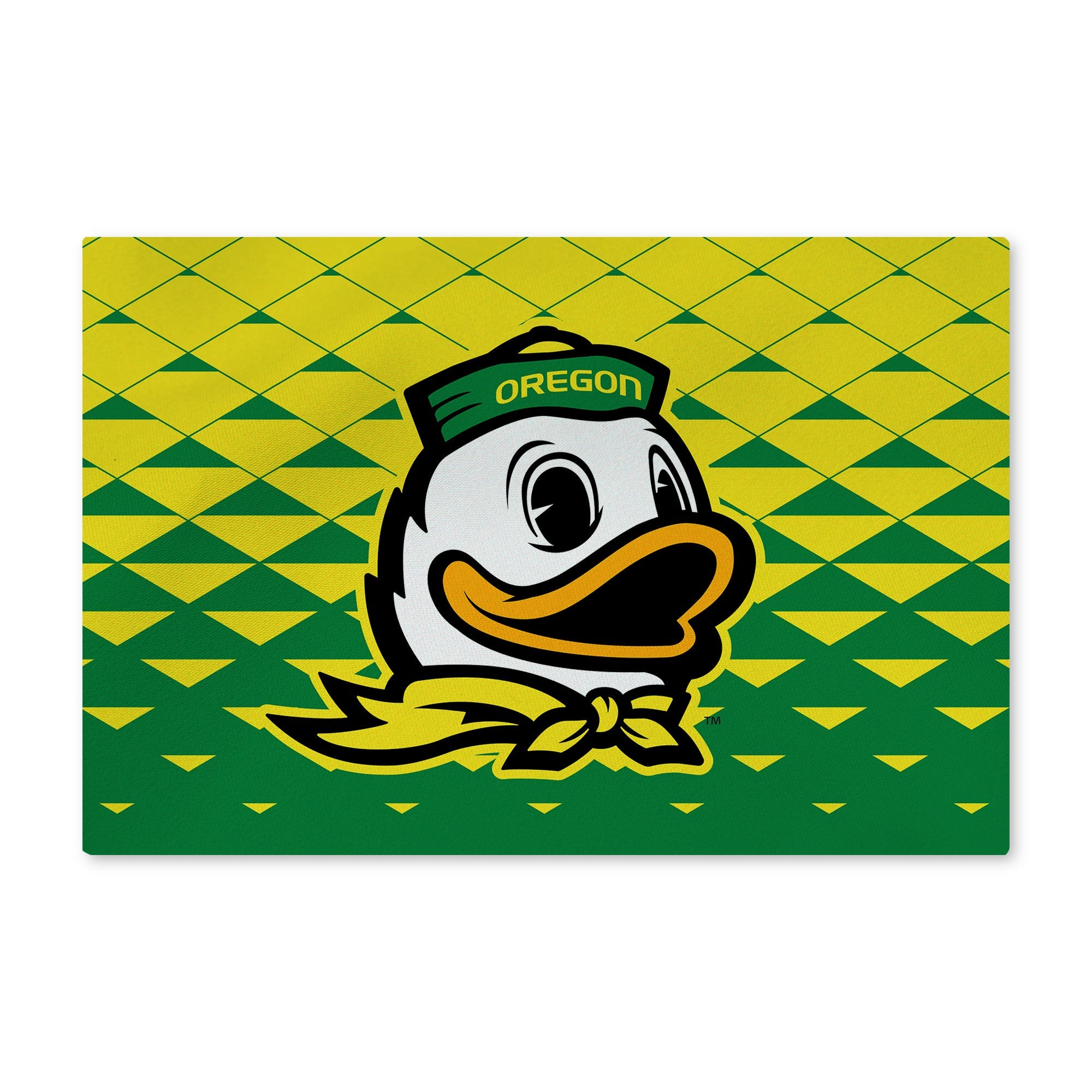 Oregon Ducks NCAA Dropzone Washable Rug 20X32 Inches