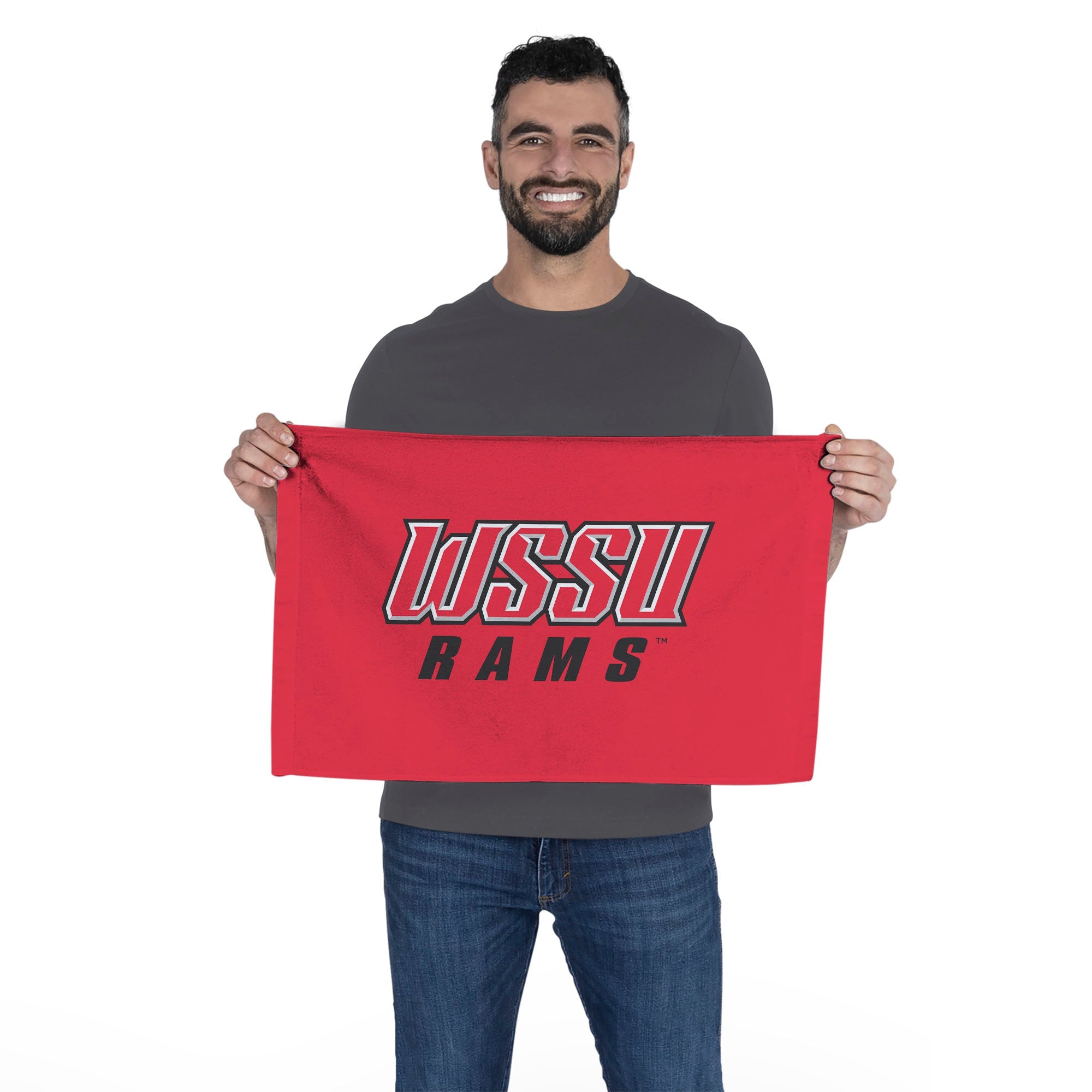 Winston-Salem State Rams 2 Pack Fan Towels 16x25 Inches