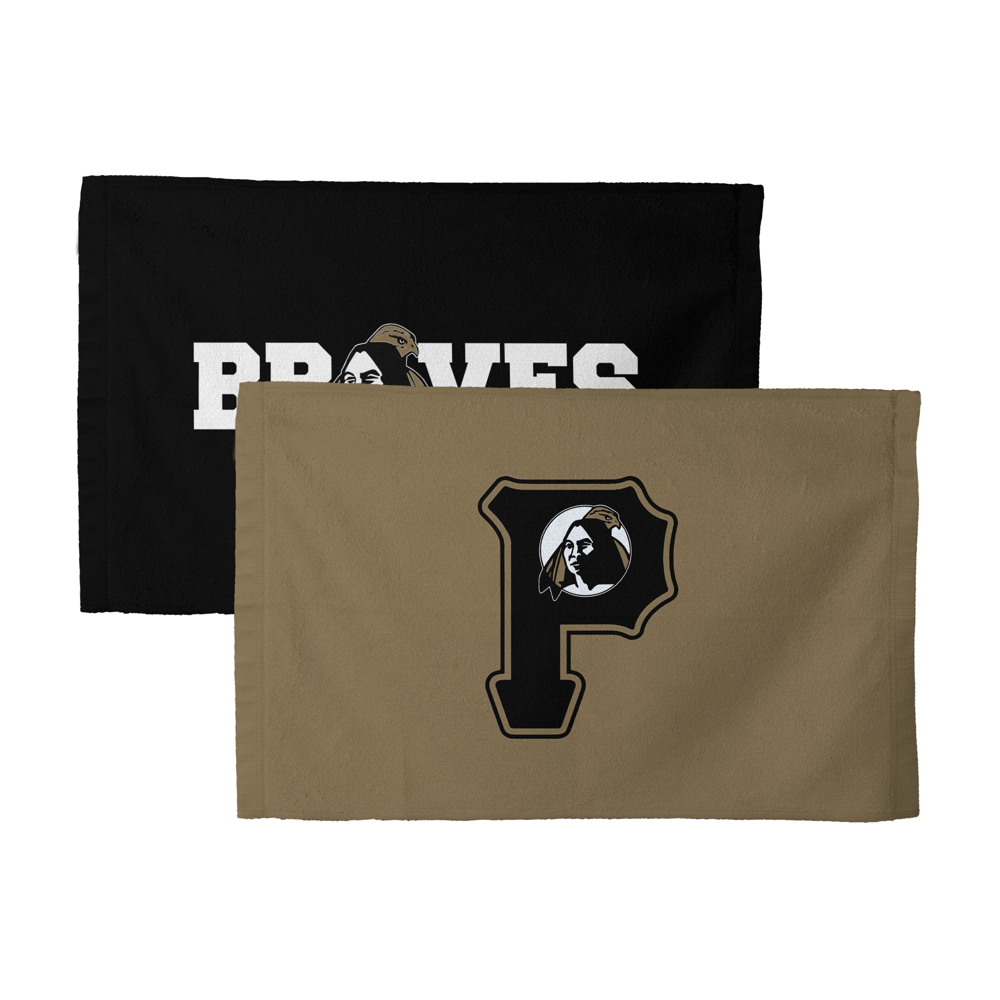 UNC Pembroke Braves 2 Pack Fan Towel 16x25 Inches