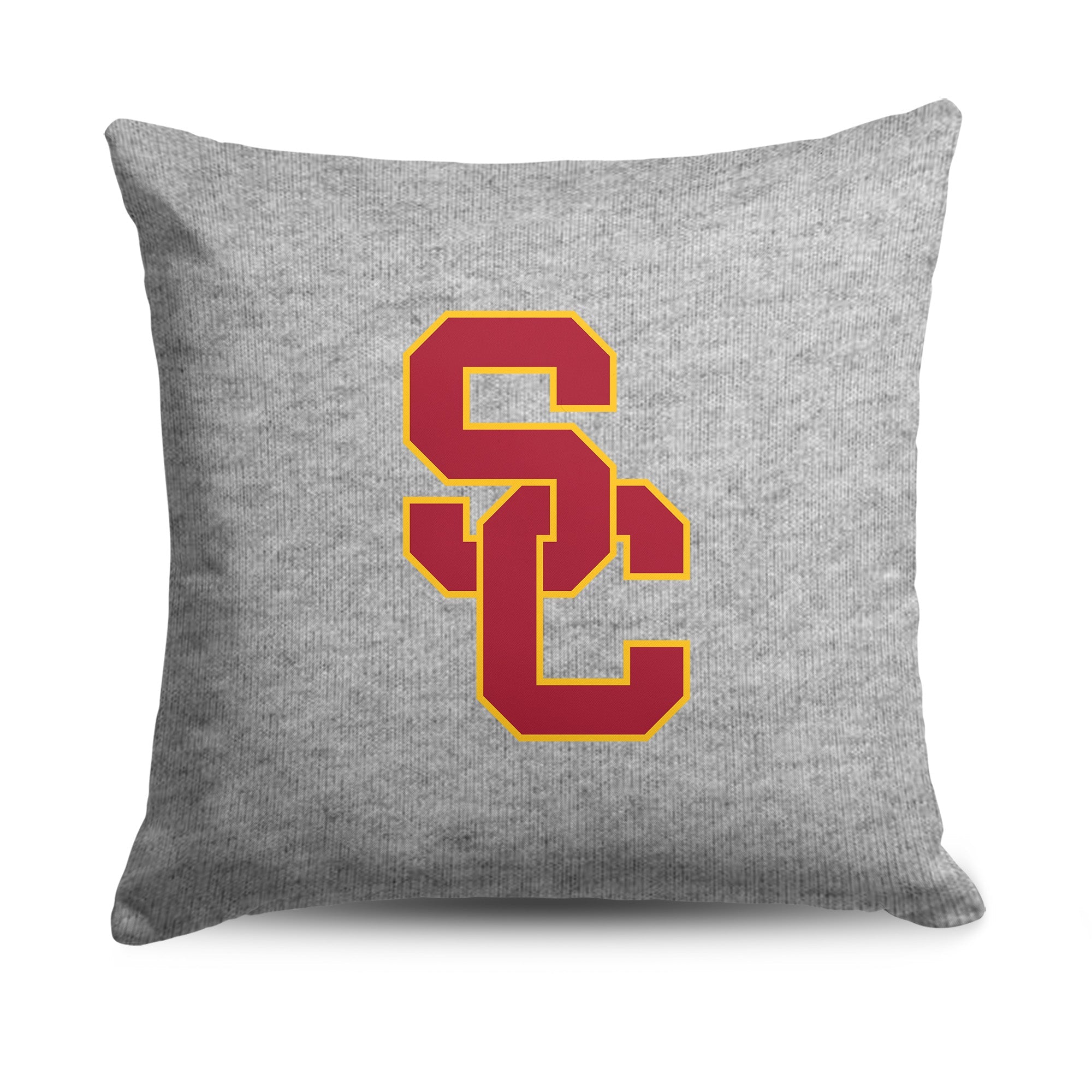 USC Trojans NCAA Logo Sweatshirt Pillow 16 Inches