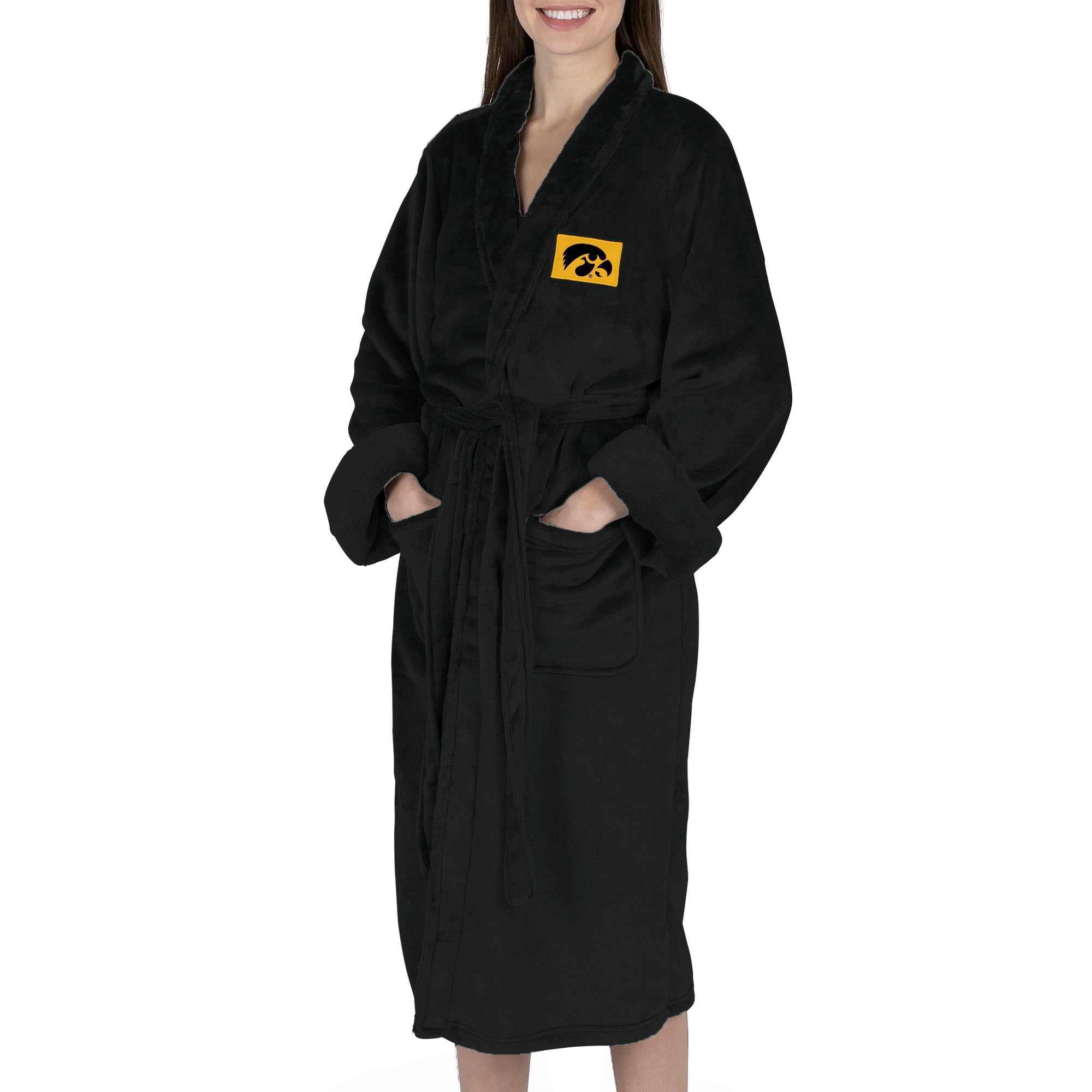 Iowa Hawkeyes NCAA Team Pride Silk Touch Robe Small/Medium