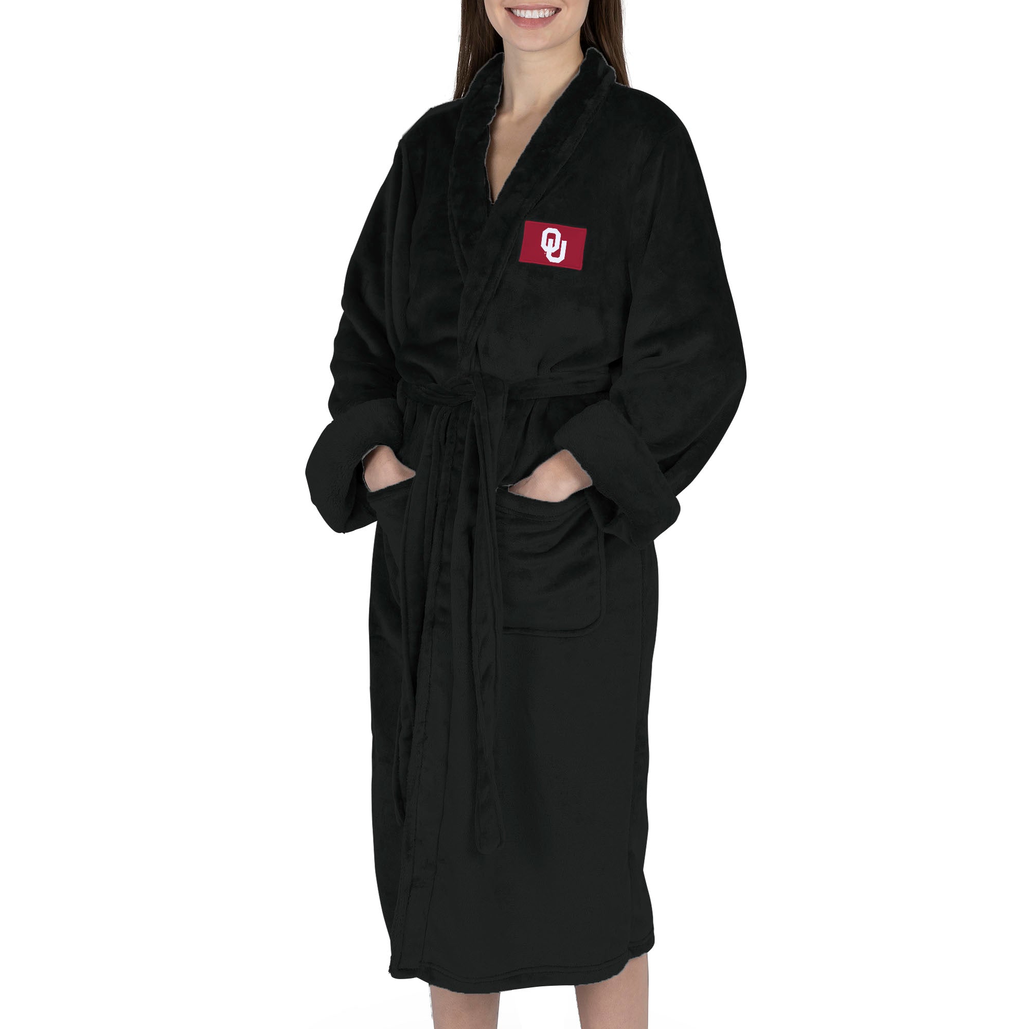 Oklahoma Sooners NCAA Team Pride Silk Touch Robe Small/Medium
