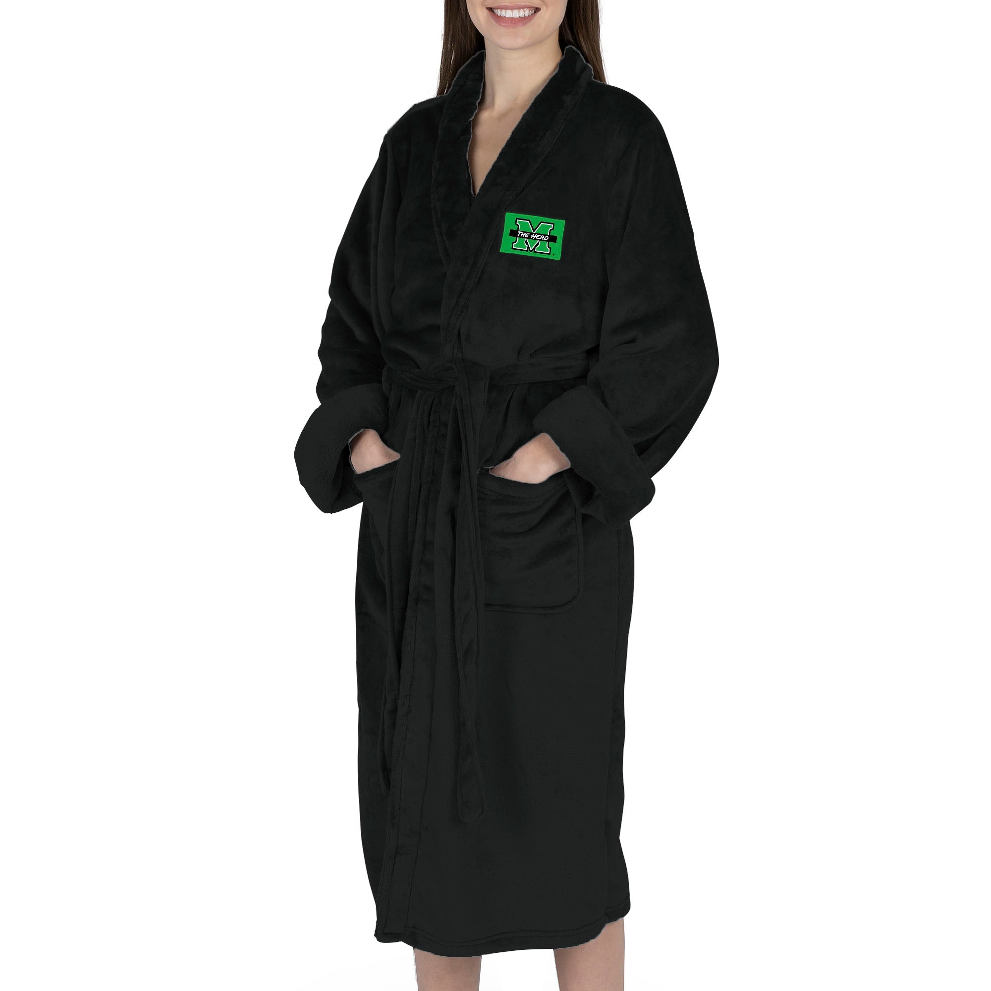 Marshall Thundering Herd NCAA Team Pride Silk Touch Robe Small/Medium