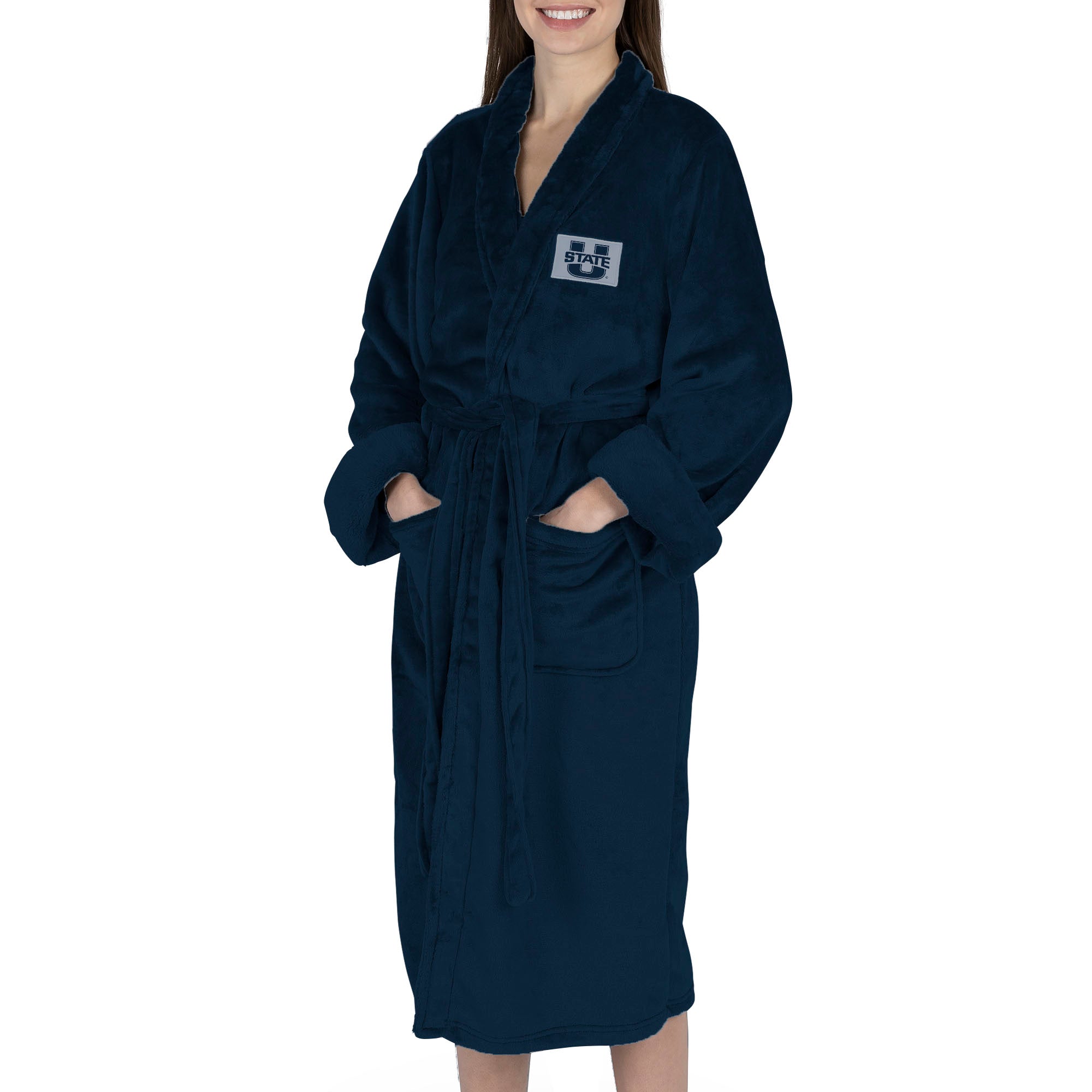 Utah State Aggies NCAA Team Pride Silk Touch Robe Small/Medium
