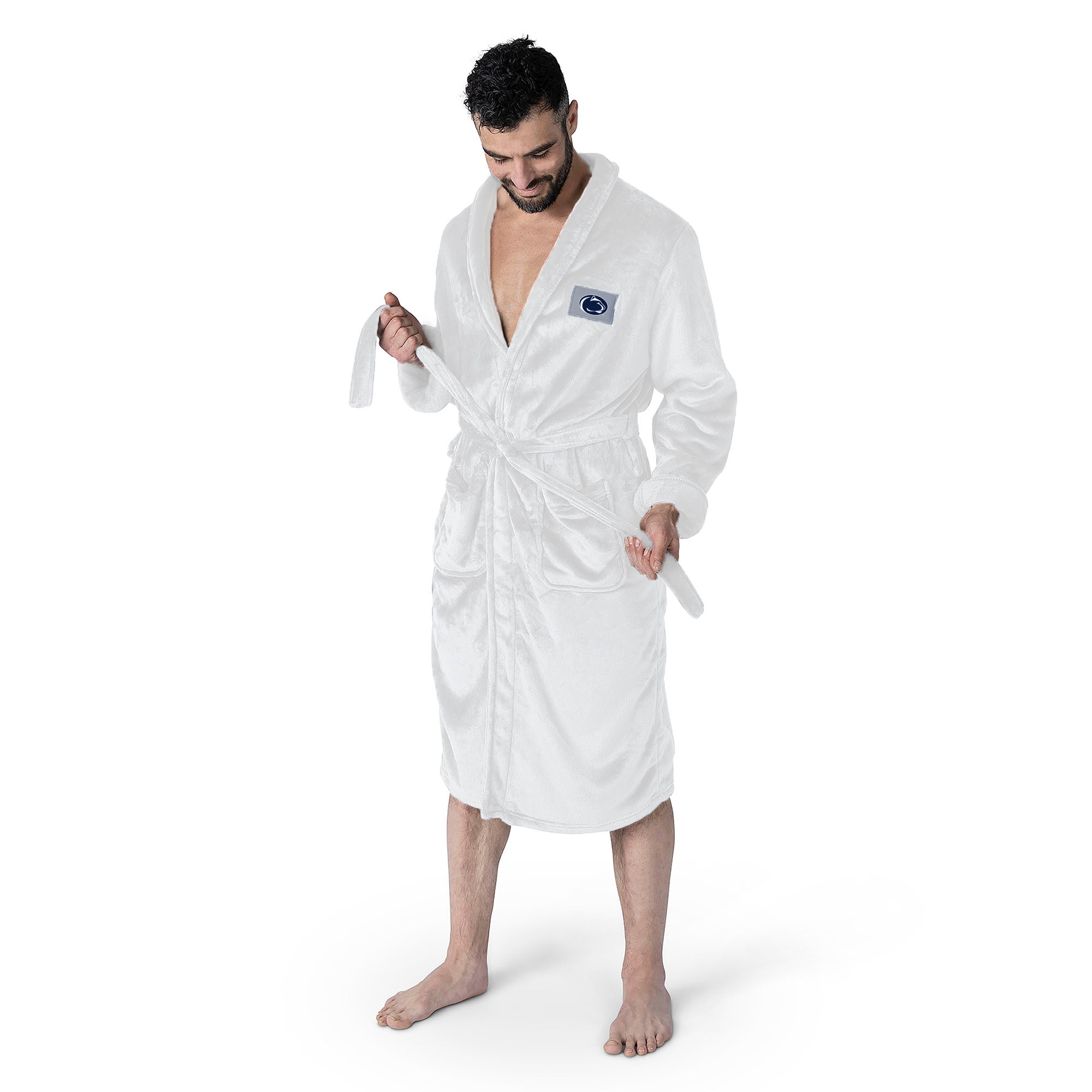Penn State Nittany Lions NCAA White Out Silk Touch Robe Large/XLarge