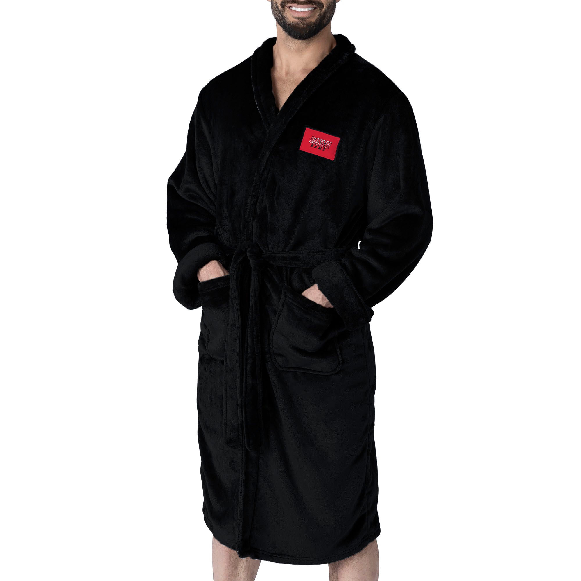 Winston-Salem State Rams L/XL Silk Touch Robe 26x47 Inches