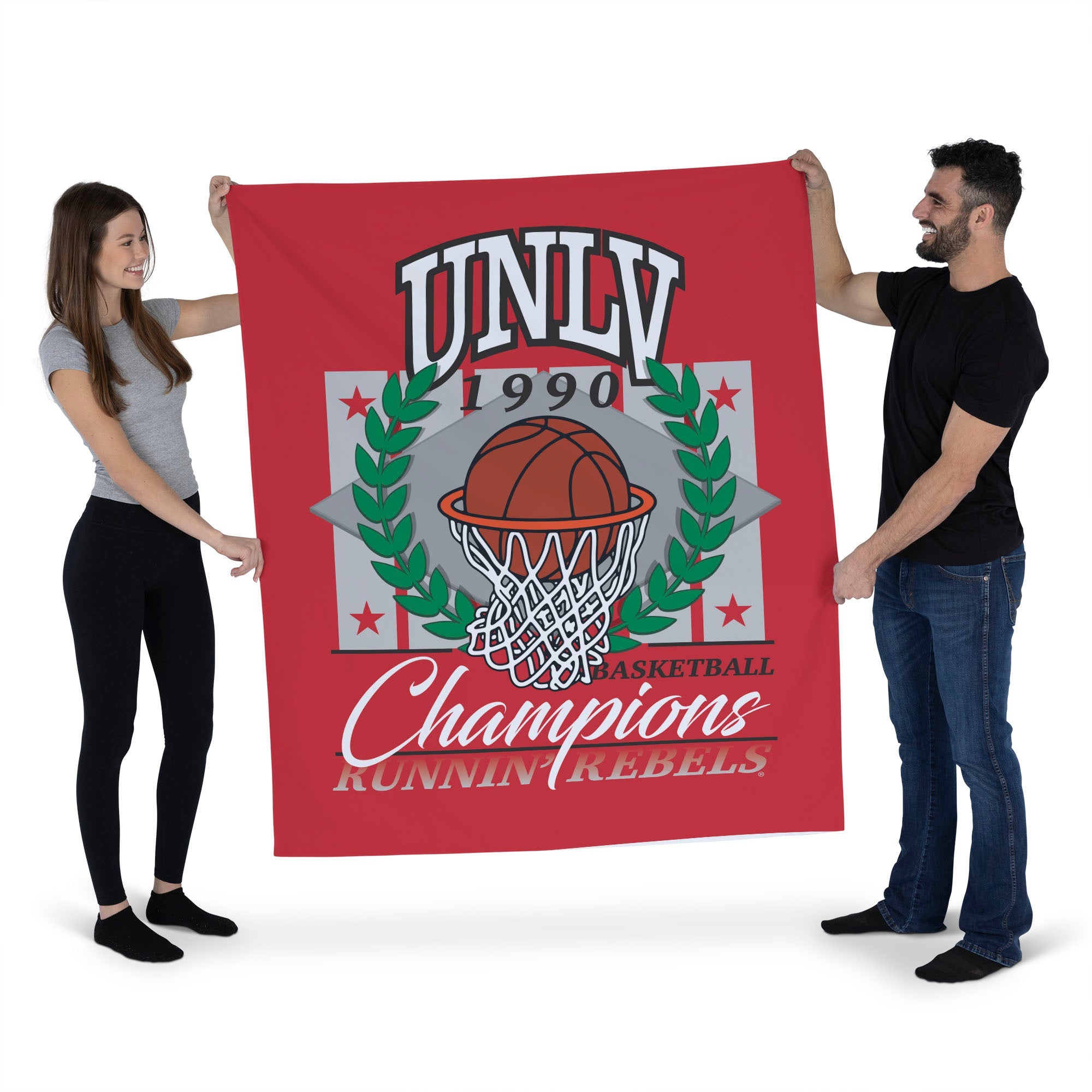 NCAA UNLV Rebels Pinnacle Wall Hanging 50x60 Inches