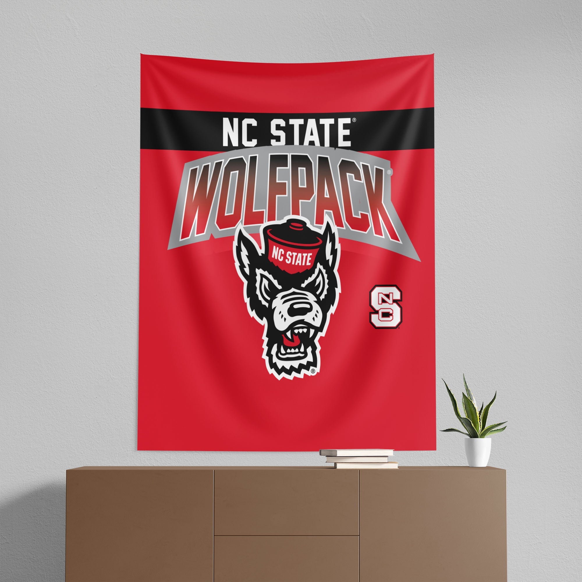 NC State Wolfpack Wall Hanging 50x60 Inches