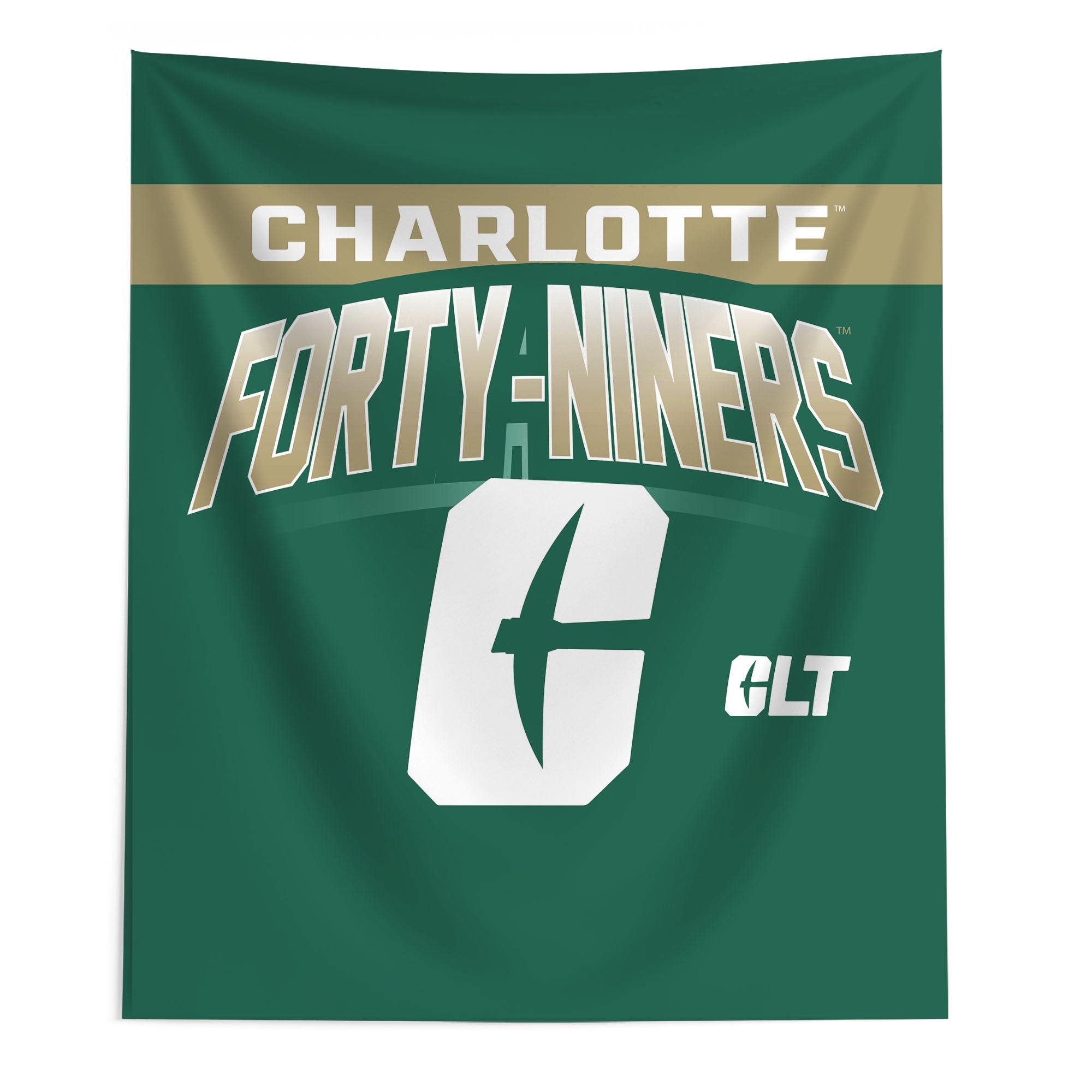 UNC Charlotte 49ers Wall Hanging 50x60 Inches