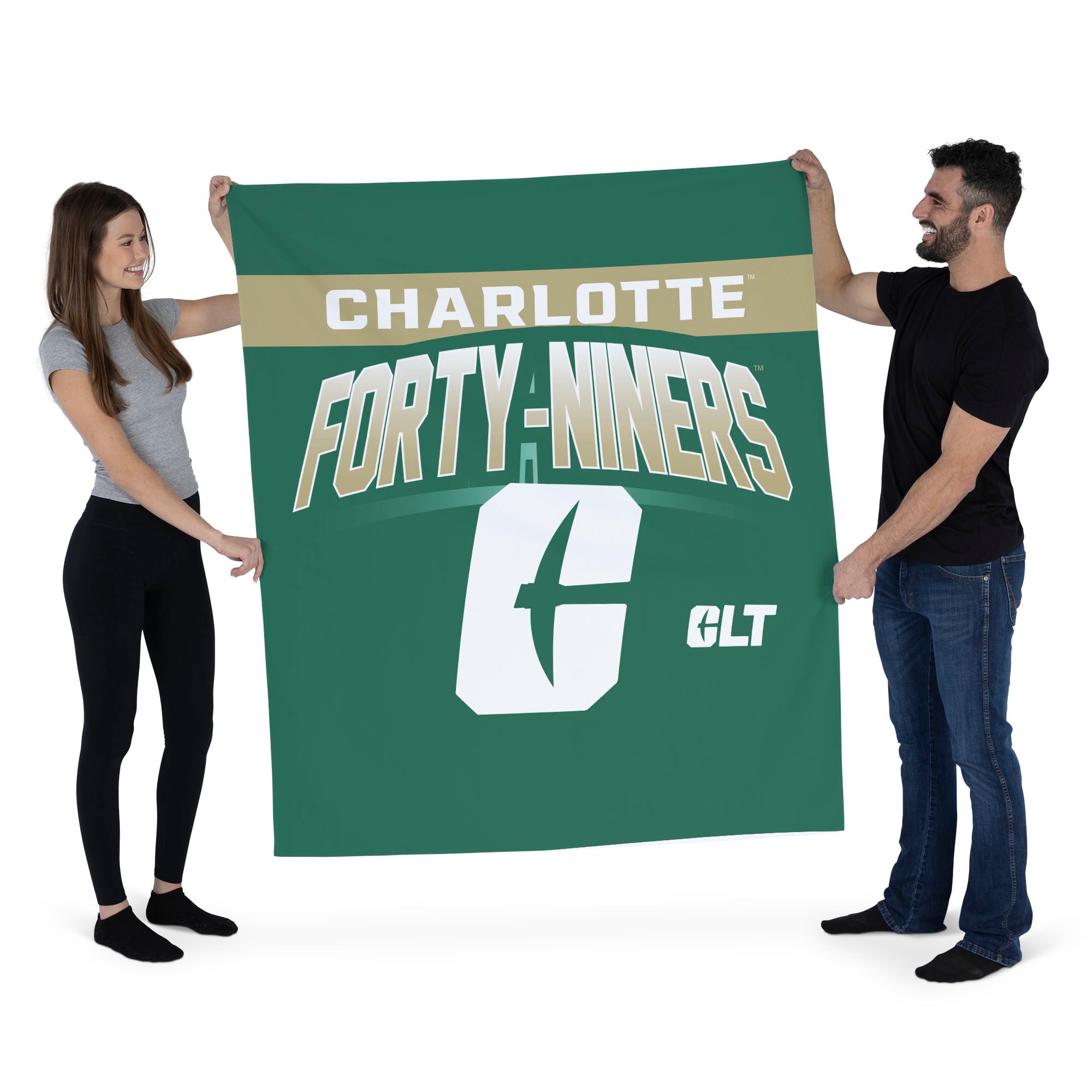 UNC Charlotte 49ers Wall Hanging 50x60 Inches