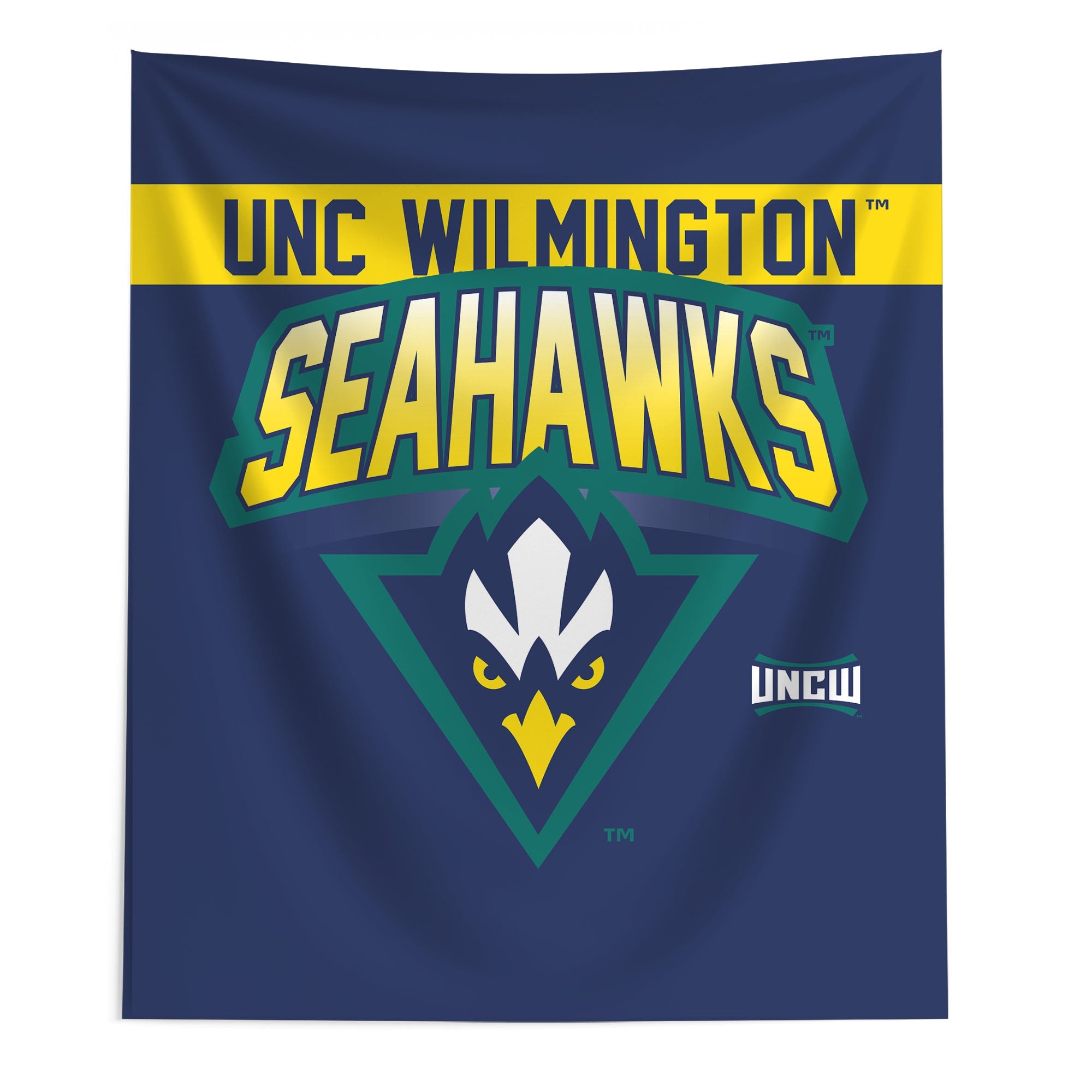 UNC Wilmington Seahawks Wall Hanging 50x60 Inches