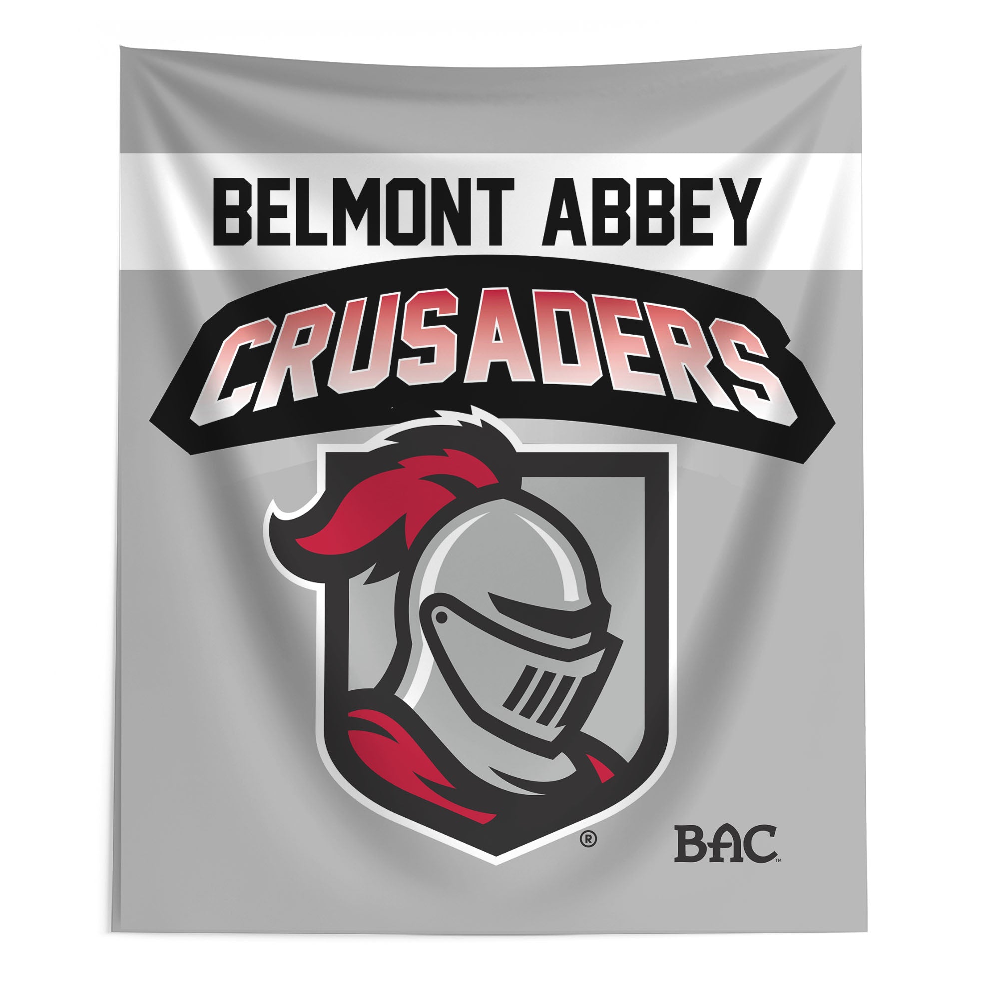 Belmont Abbey Crusaders Wall Hanging 50x60 Inches