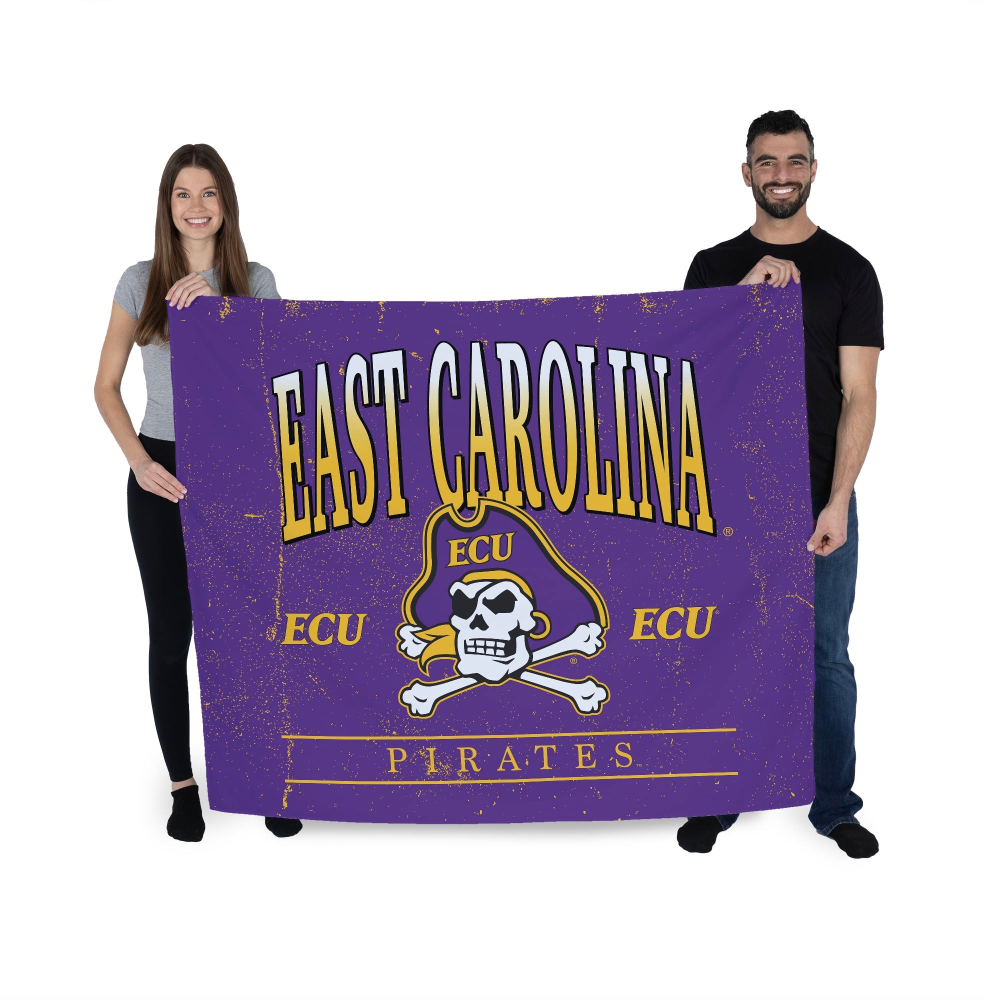 East Carolina Pirates Wall Hanging 34x40 Inches