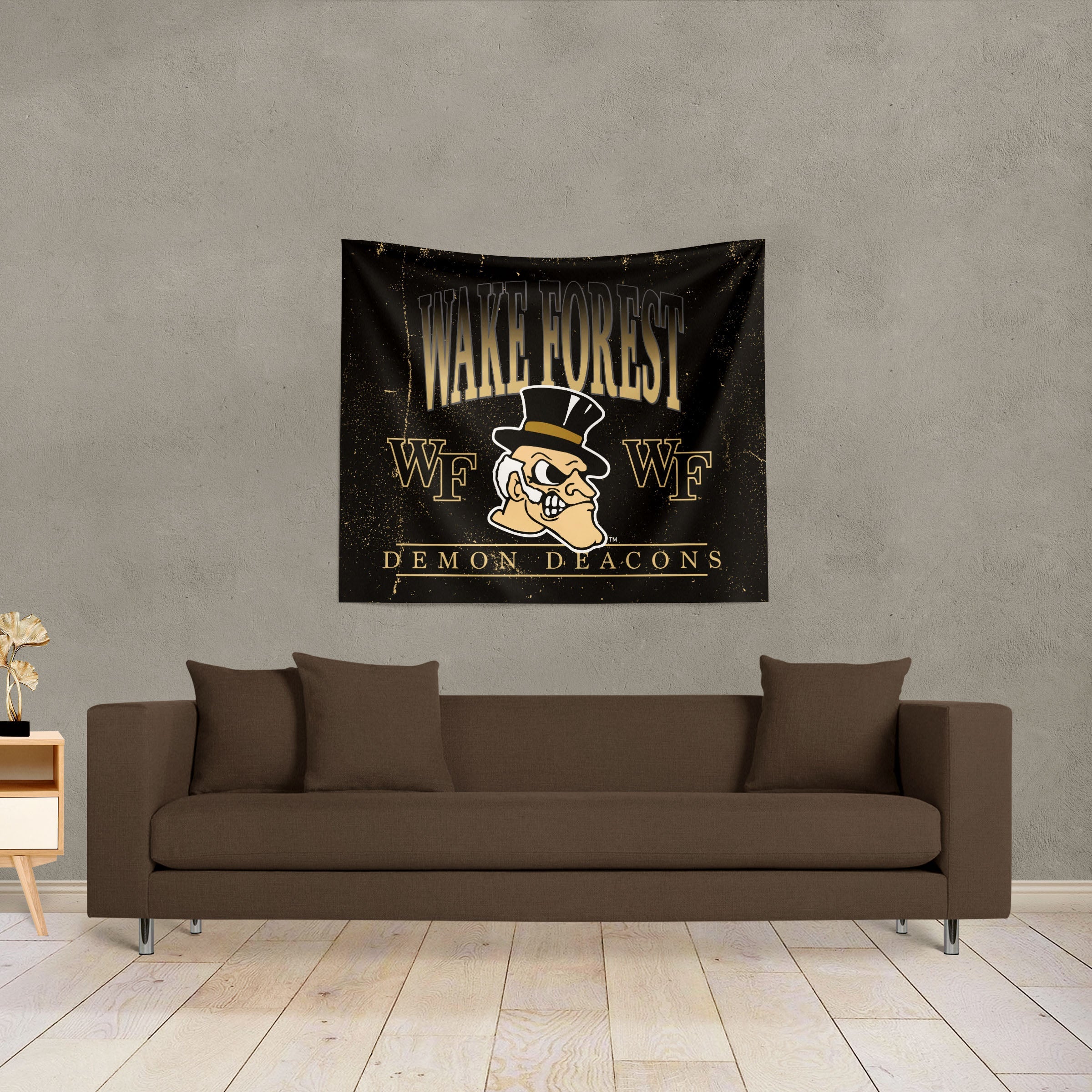 Wake Forest Demon Deacons Wall Hanging 34x40 Inches