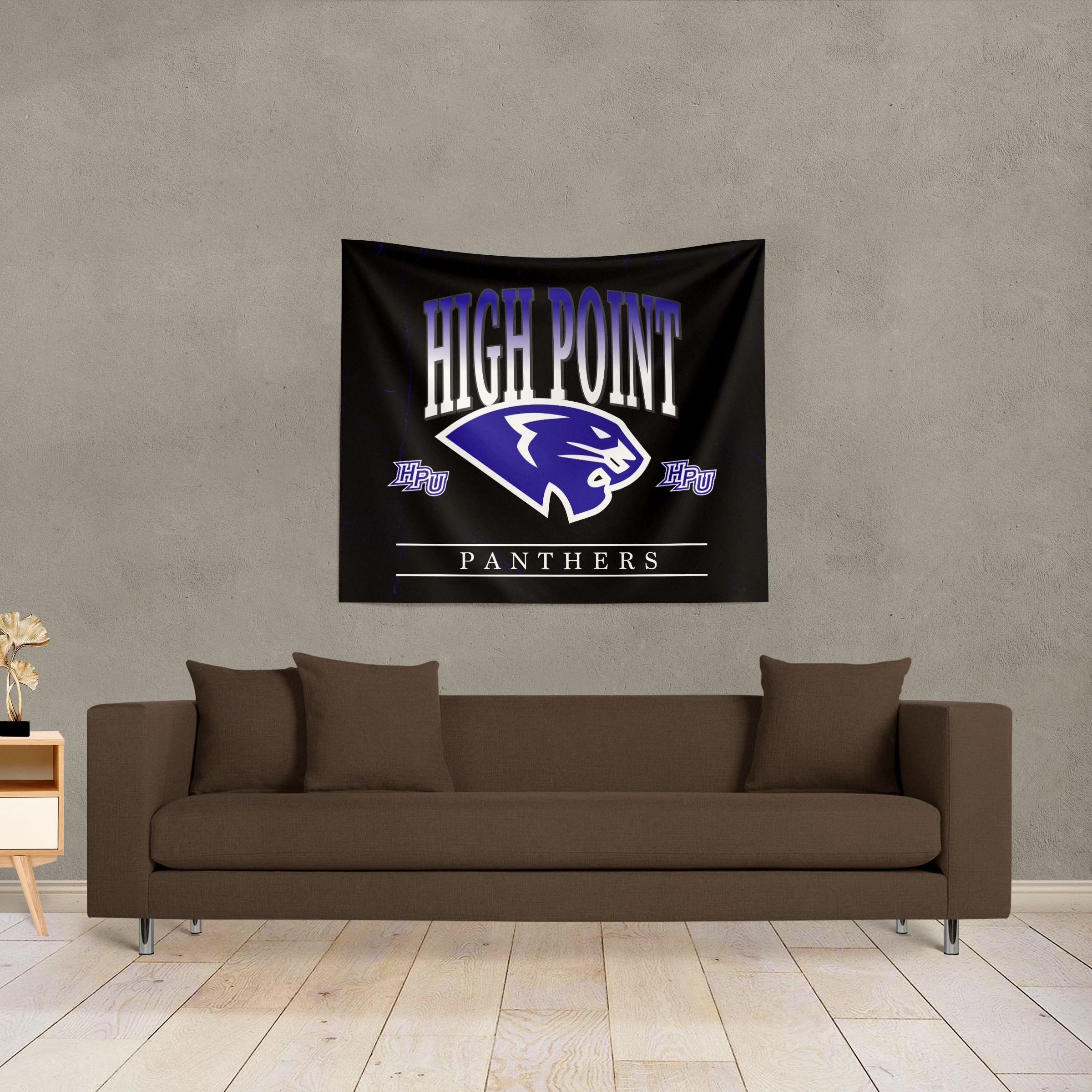 High Point Panthers Wall Hanging 34x40 Inches