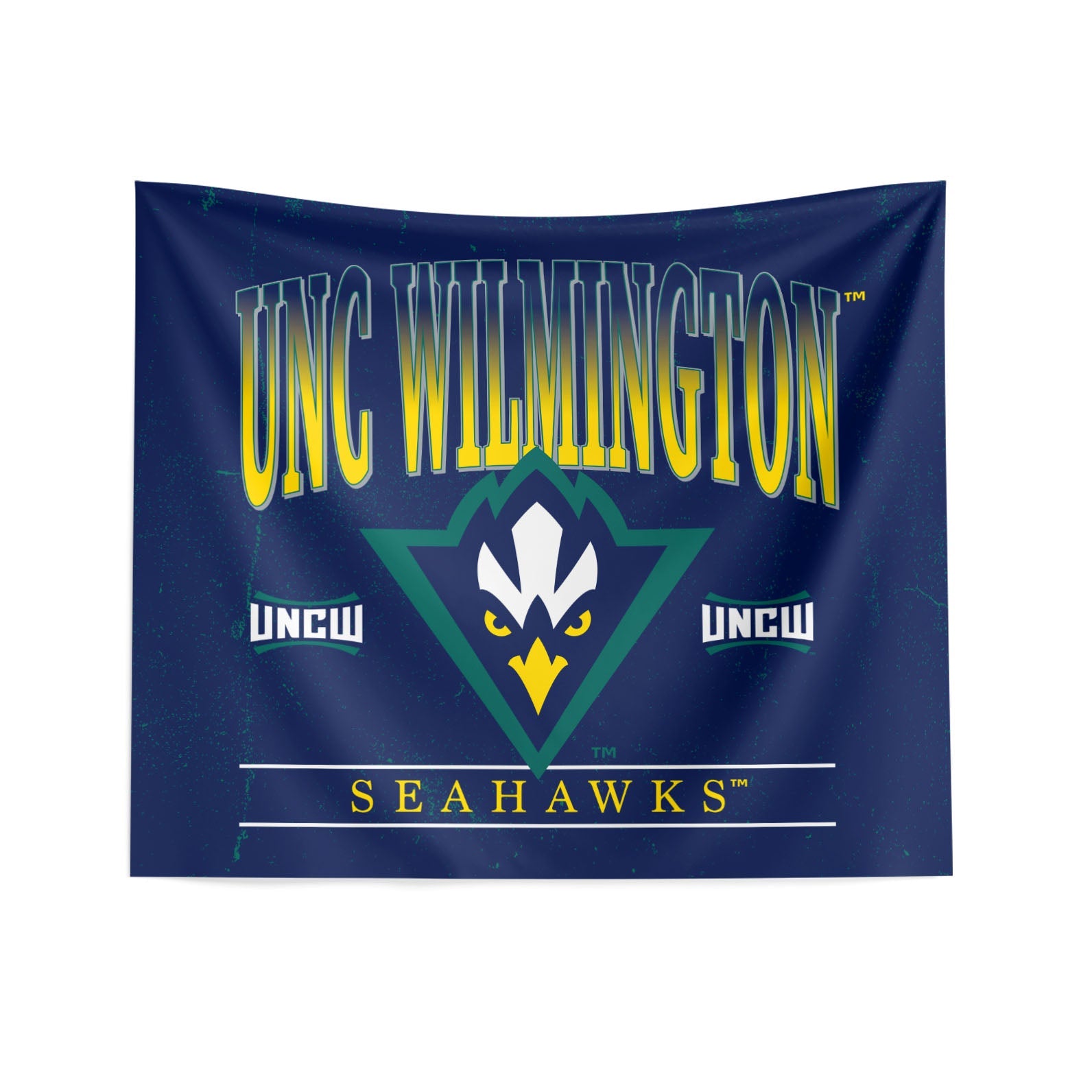 UNC Wilmington Seahawks Wall Hanging 34x40 Inches