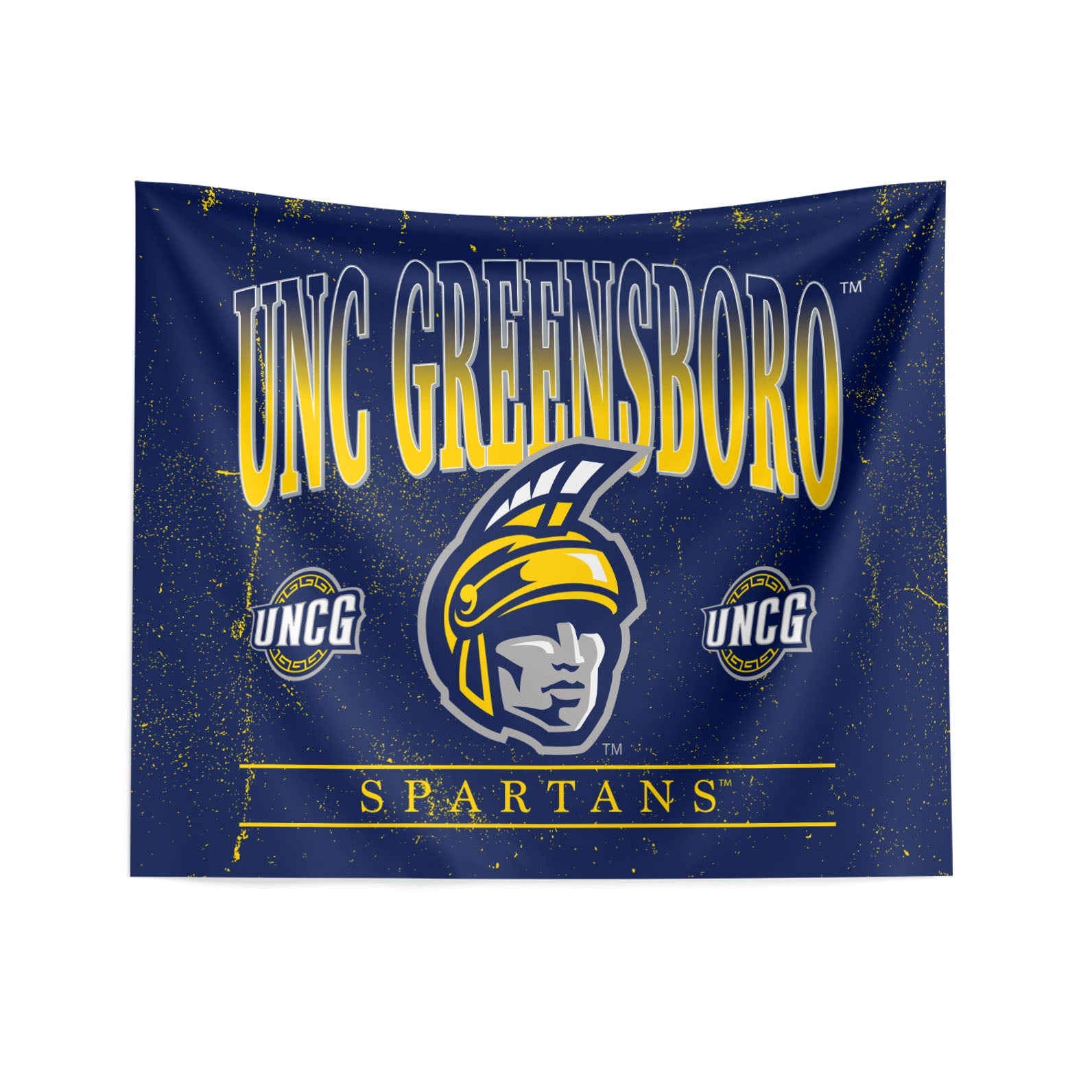 UNC Greensboro Spartans Wall Hanging 34x40 Inches