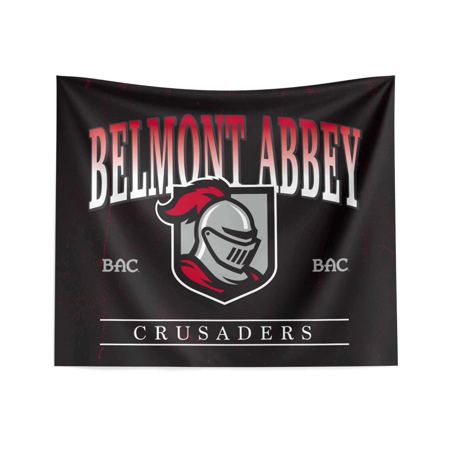 Belmont Abbey Crusaders Wall Hanging 34x40 Inches
