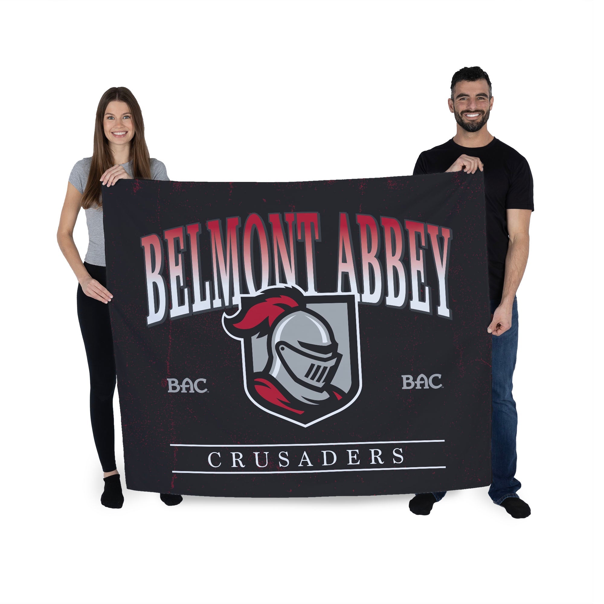 Belmont Abbey Crusaders Wall Hanging 34x40 Inches
