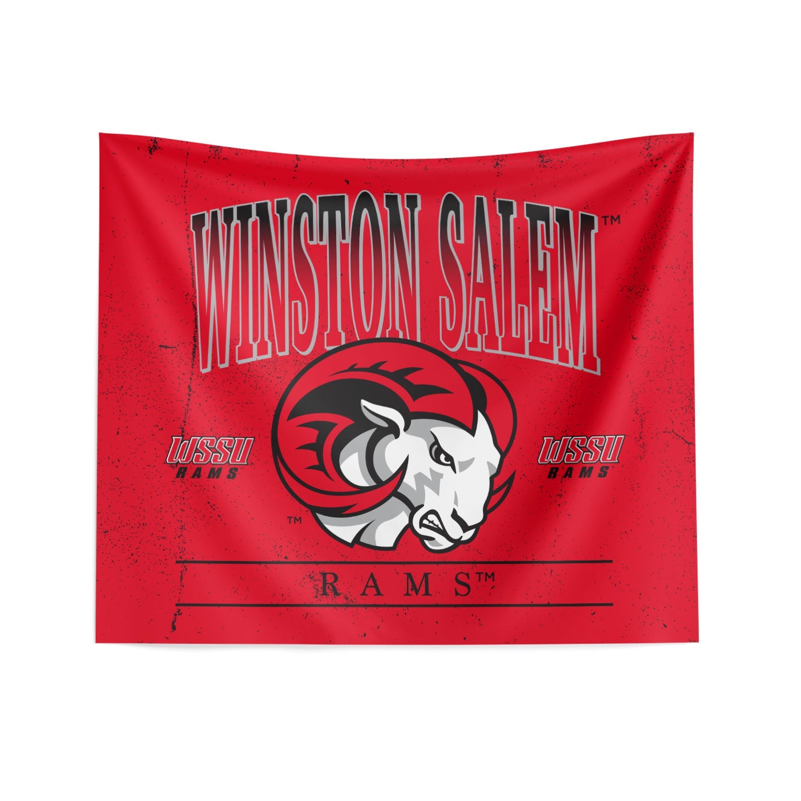 Winston-Salem State Rams Wall Hanging 34x40 Inches