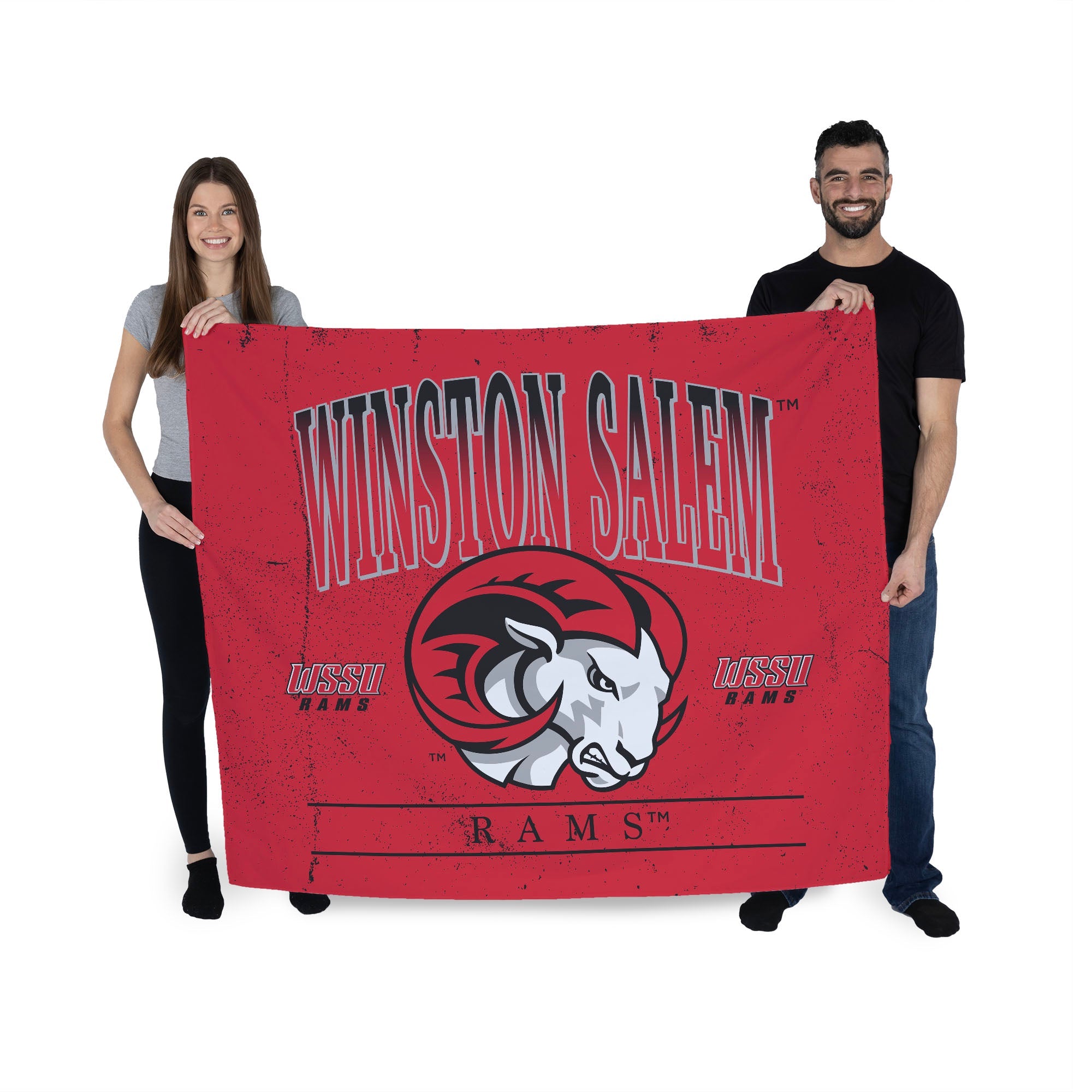 Winston-Salem State Rams Wall Hanging 34x40 Inches