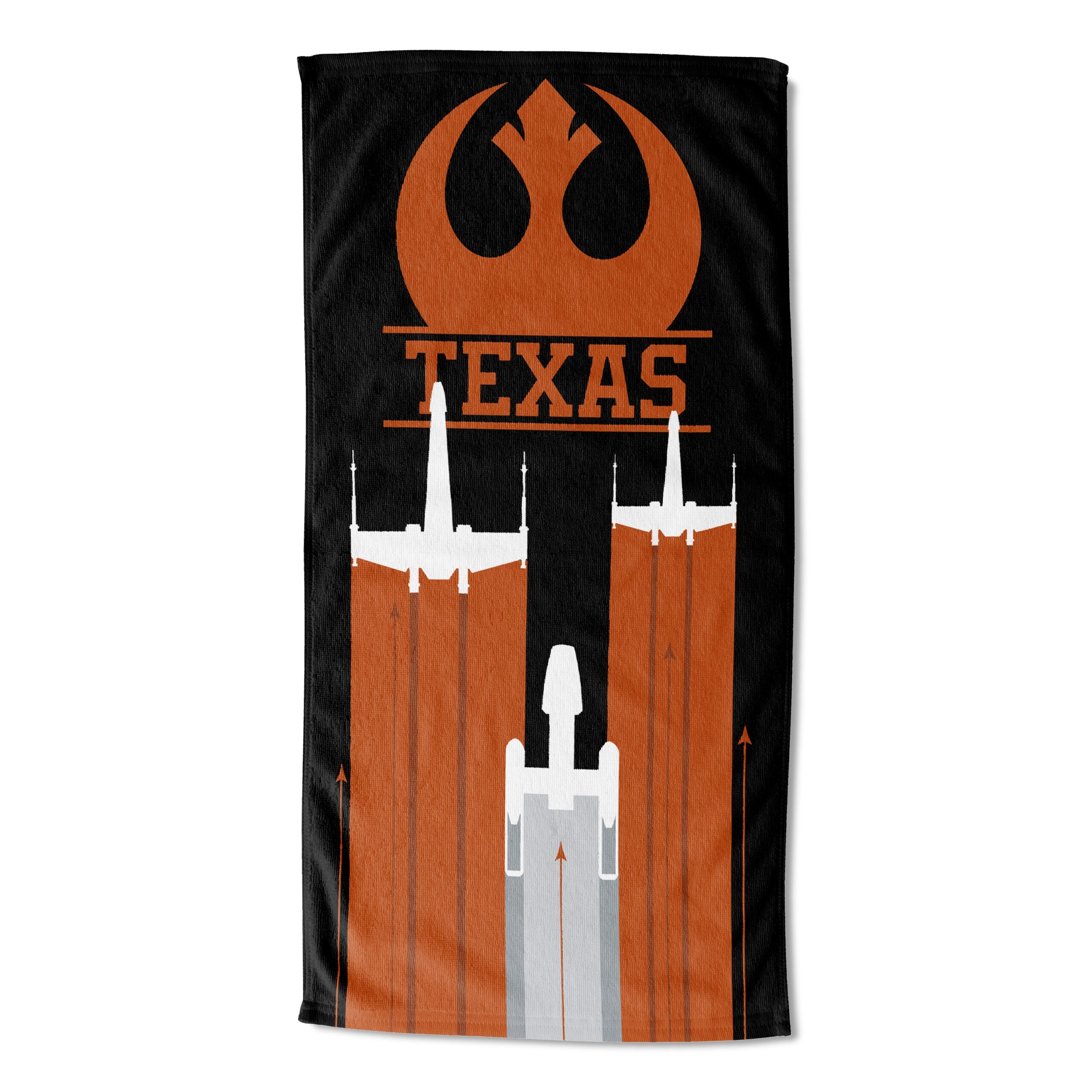NCAA Star Wars Cobranding Battletime Texas Longhorns Beach Towel