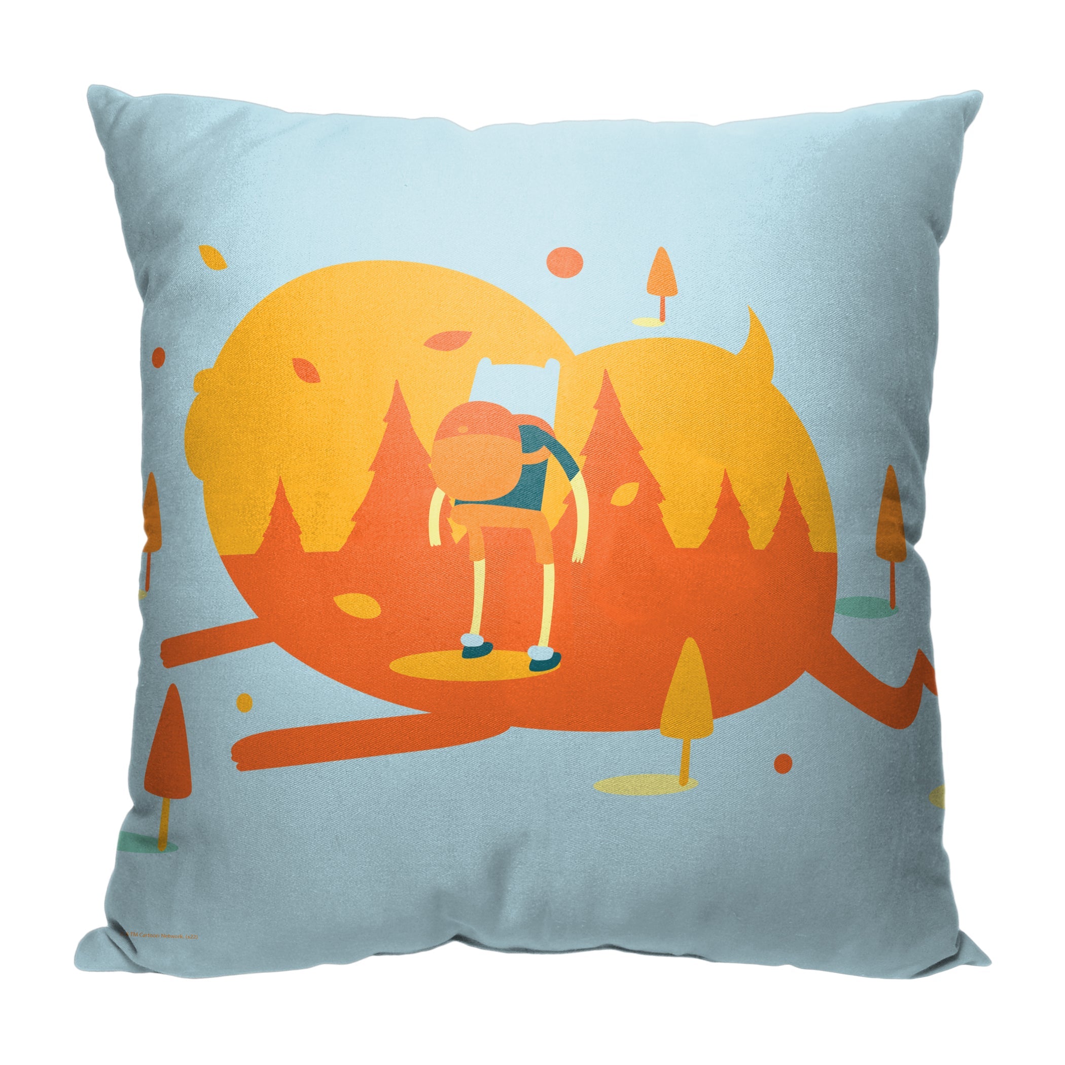 Cartoon Network Adventure Time Adventure Awaits Throw Pillow 18x18 Inches
