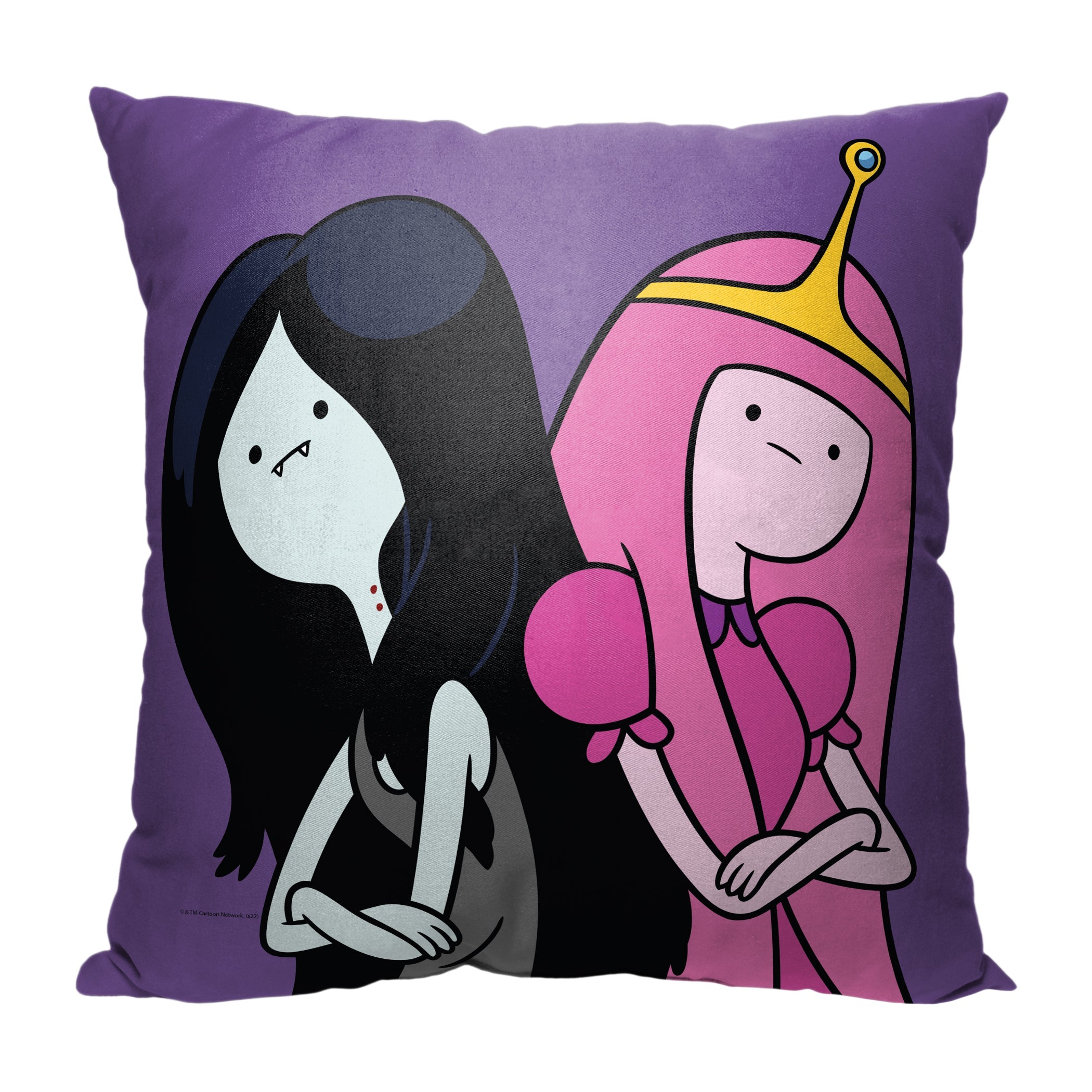Cartoon Network Adventure Time Got Your Back Throw Pillow 18x18 Inches