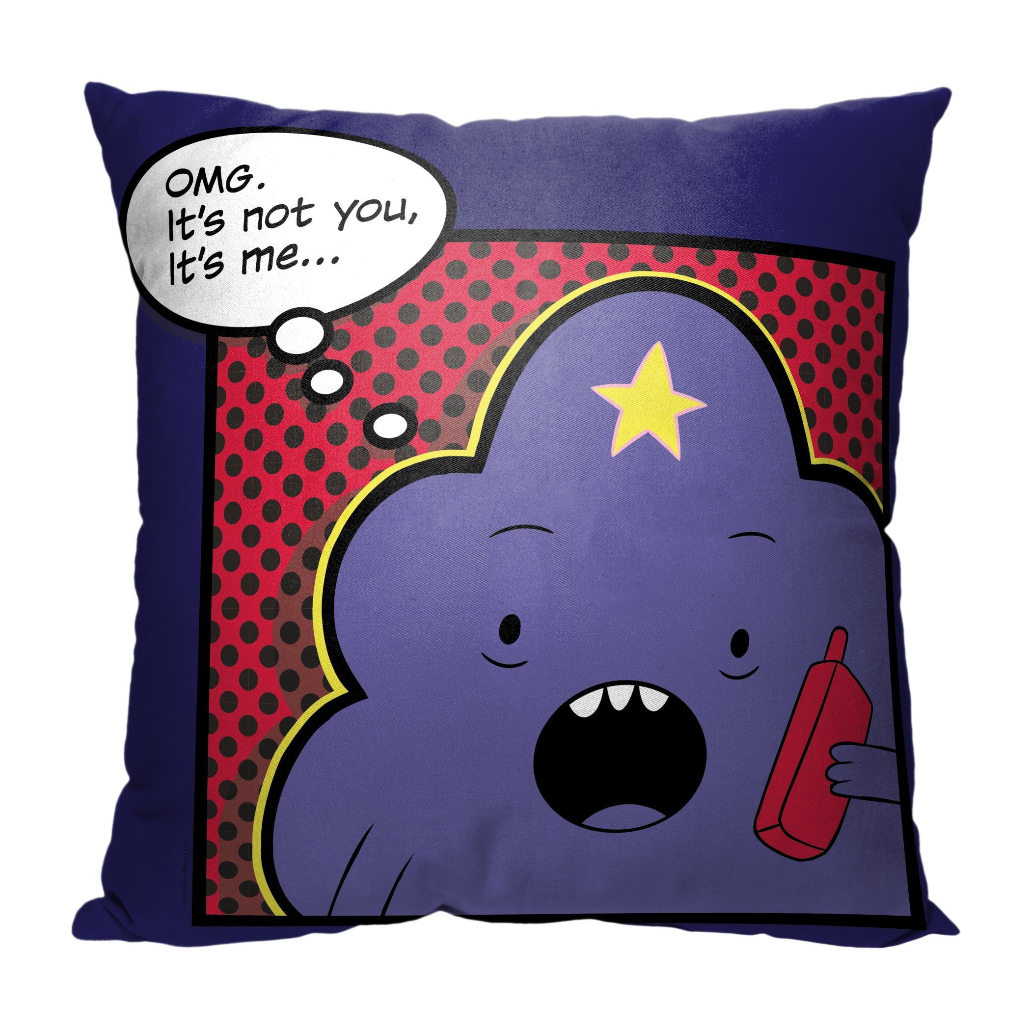 Cartoon Network Adventure Time Its Not You Its Me Throw Pillow 18x18 Inches
