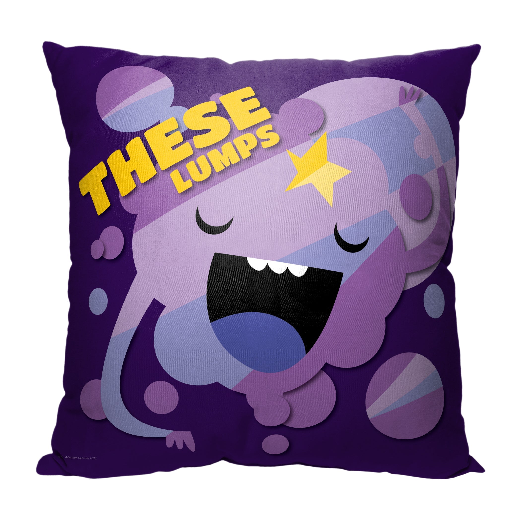 Cartoon Network Adventure Time These Lumps Throw Pillow 18x18 Inches