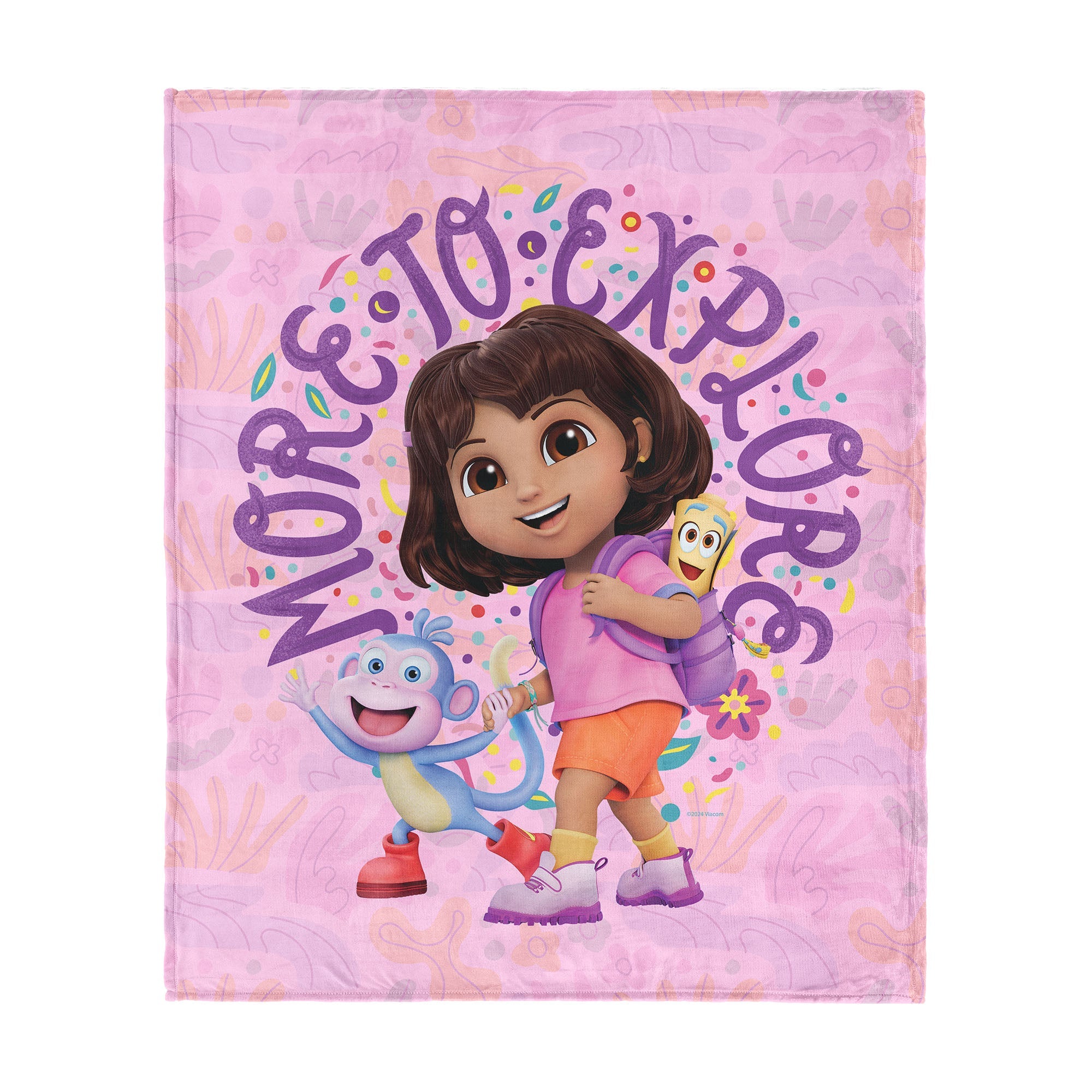 Dora the Explorer More to Explore Silk Touch Throw Blanket 50 x 60 inches