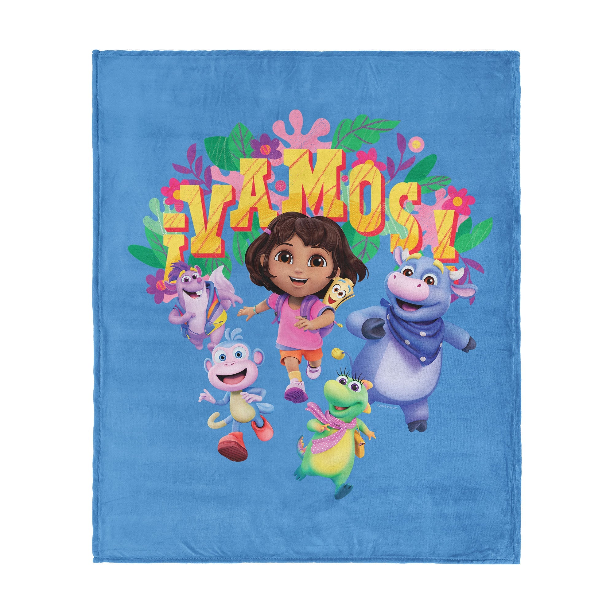 Dora the Explorer Vamos Silk Touch Throw Blanket 50 x 60 inches