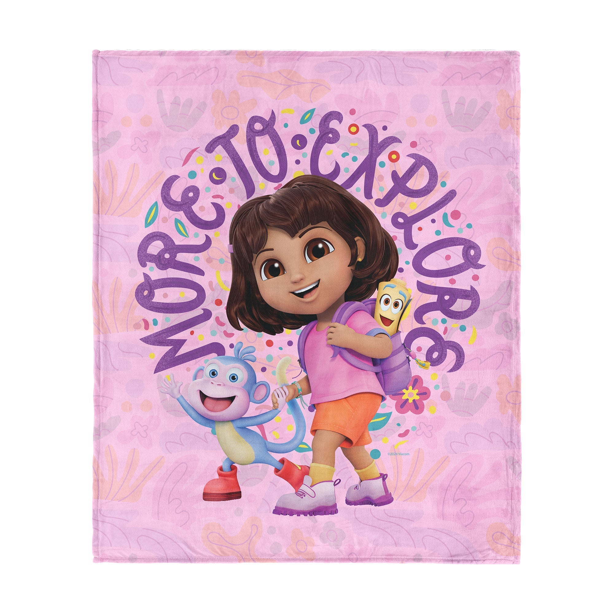 Dora the Explorer More to Explore Silk Touch Throw Blanket 40 x 50 inches