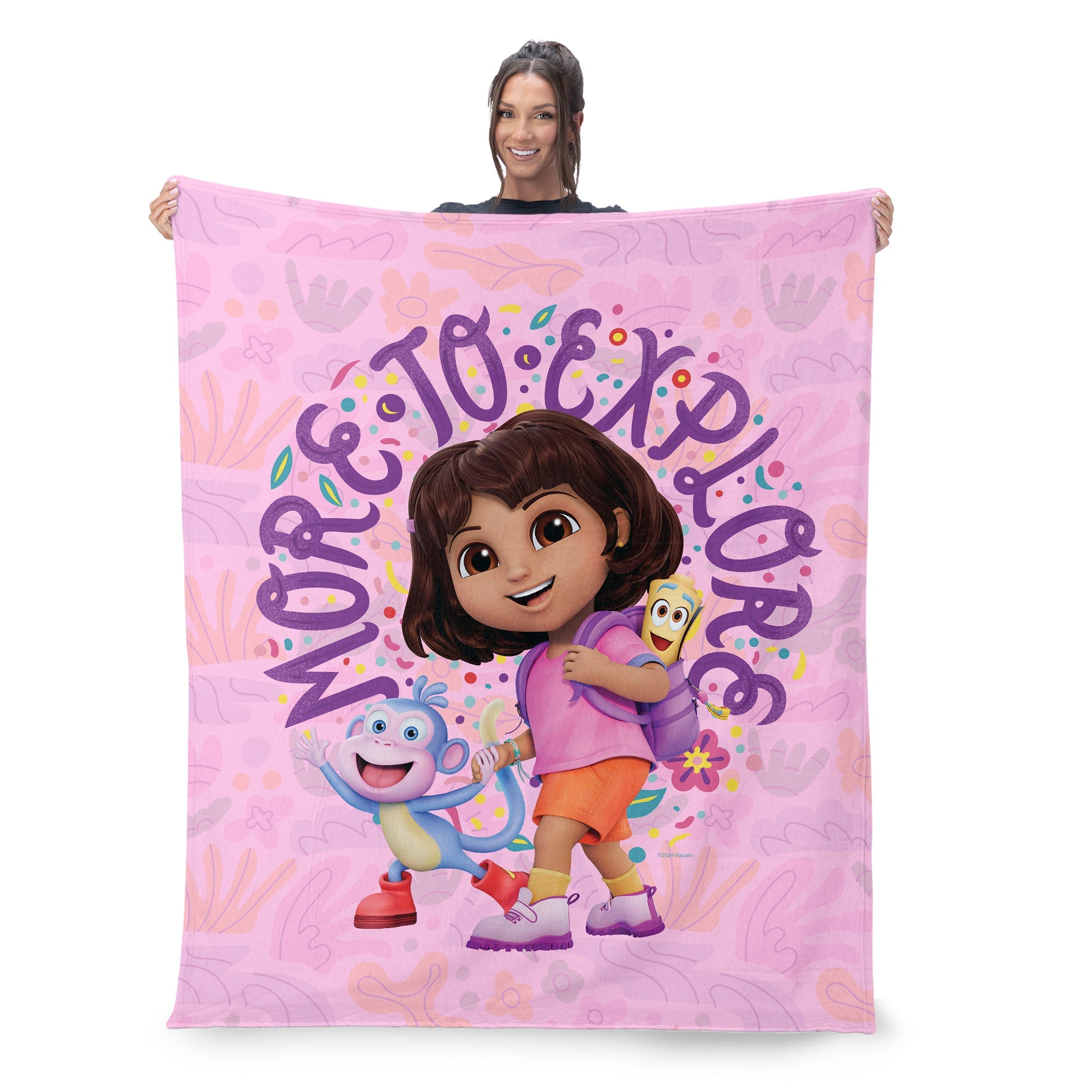 Dora the Explorer More to Explore Silk Touch Throw Blanket 40 x 50 inches