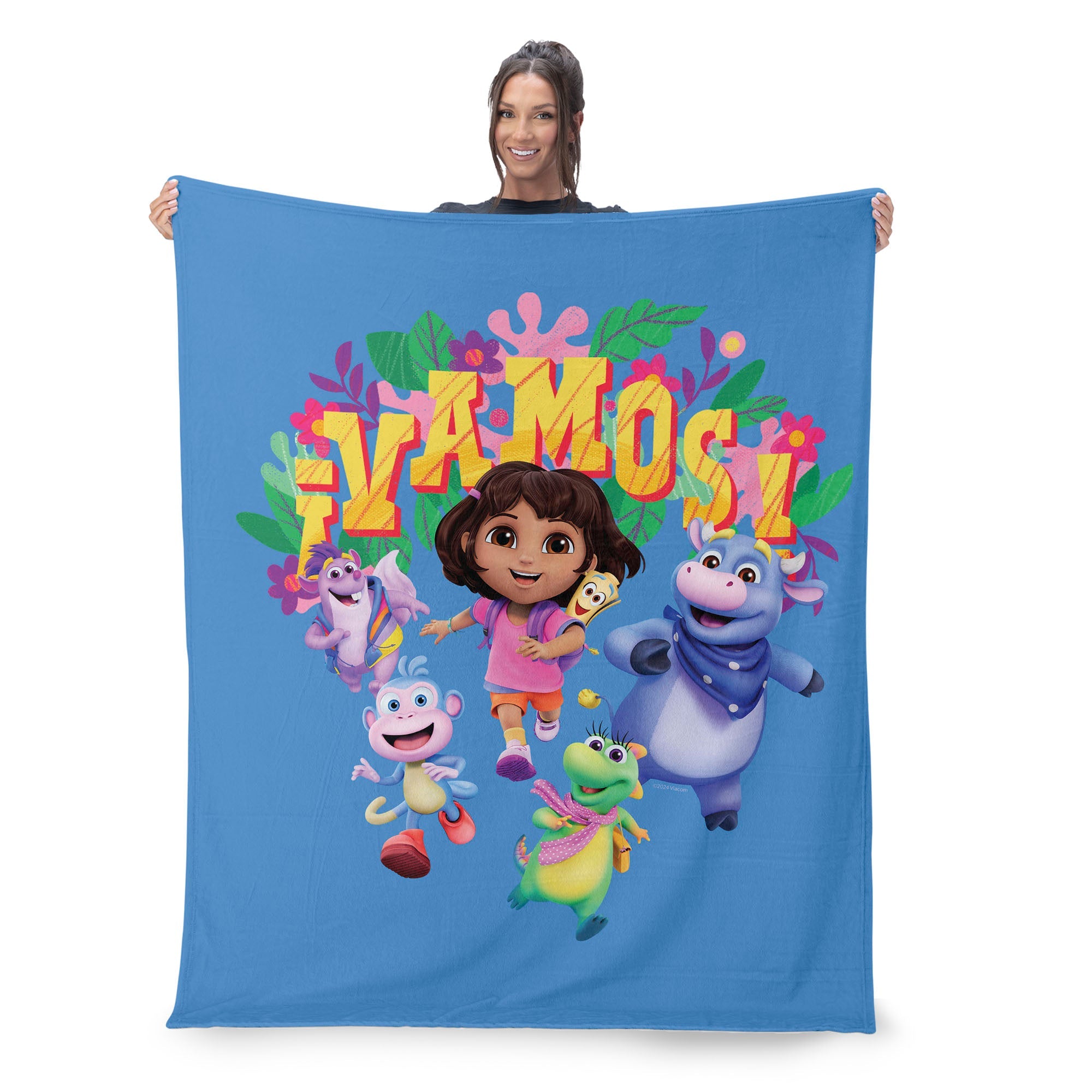 Dora the Explorer Vamos Silk Touch Throw Blanket 40 x 50 inches