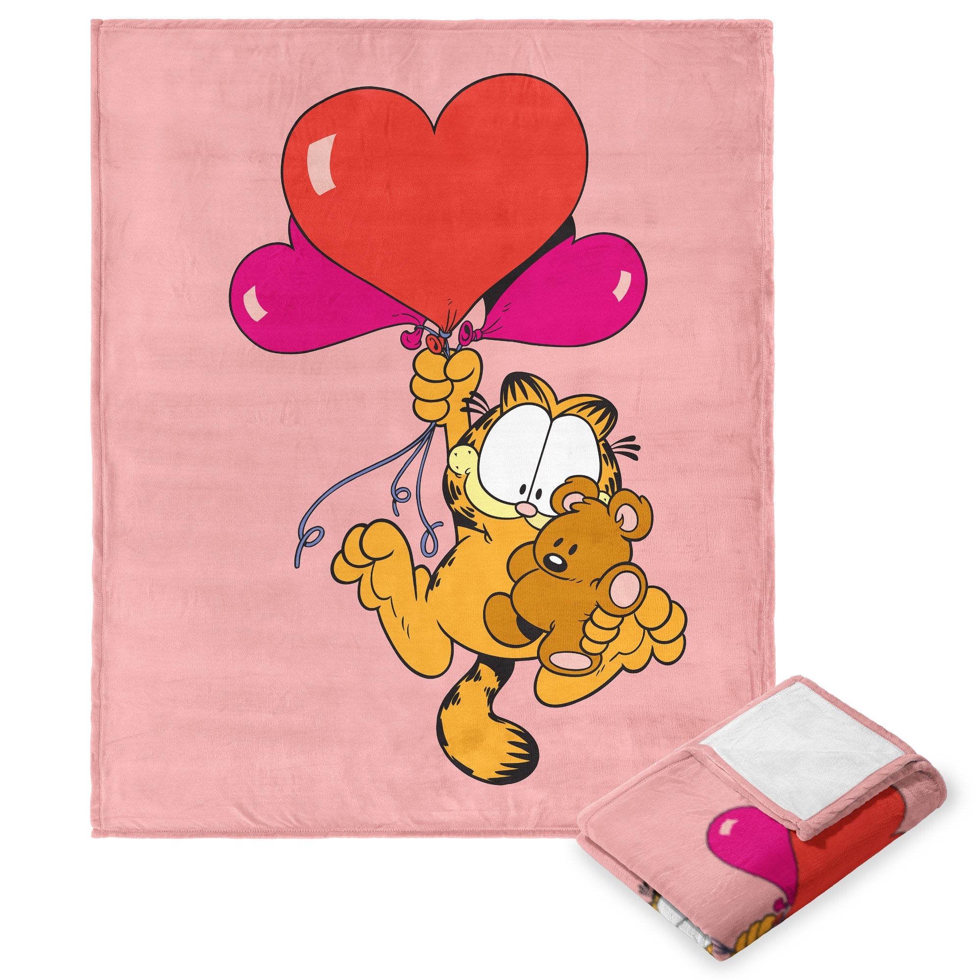 Nickelodeon Garfield Fly Away Silk Touch Throw Blanket 50x60 Inches