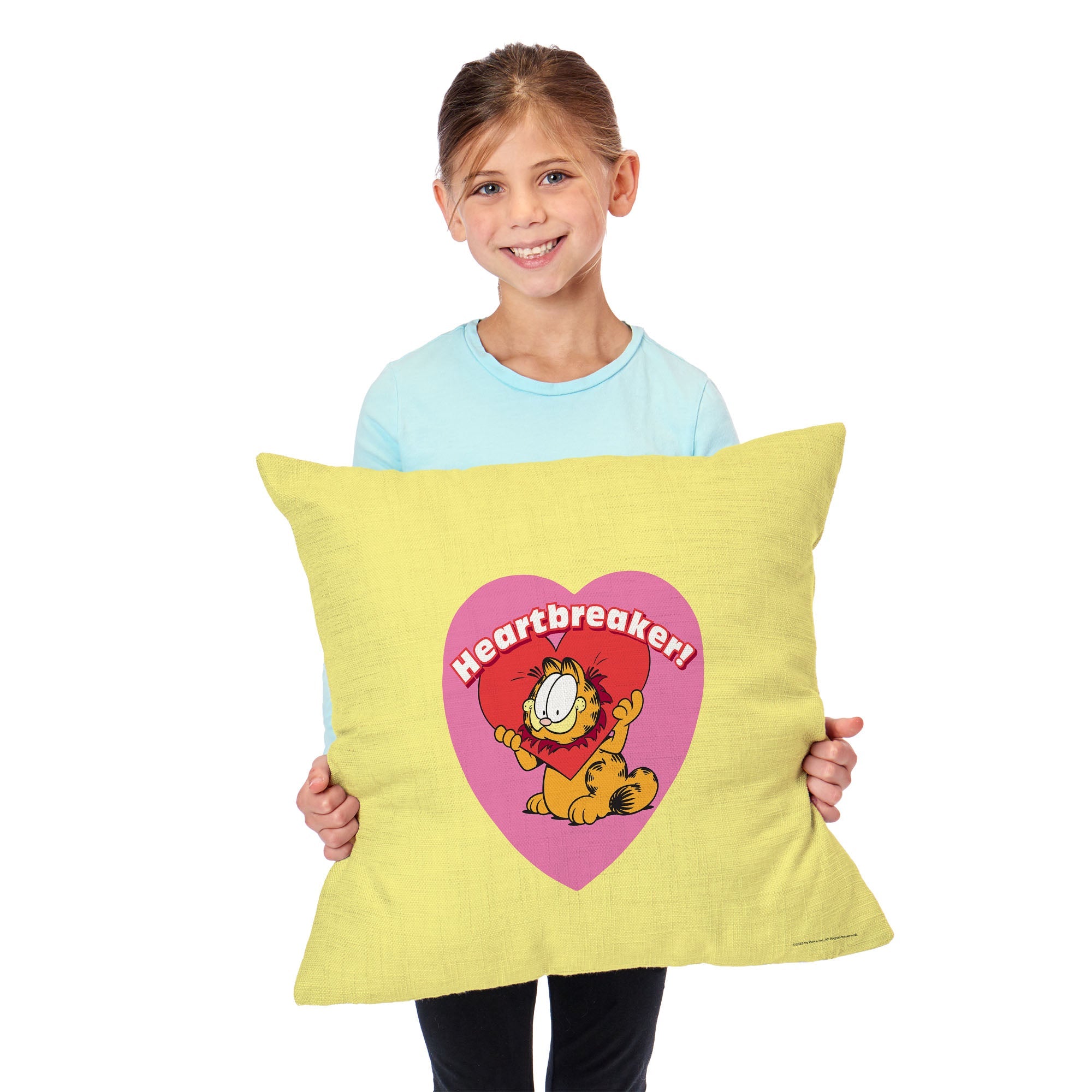 Nickelodeon Garfield Heartbreaker Throw Pillow 18x18 Inches