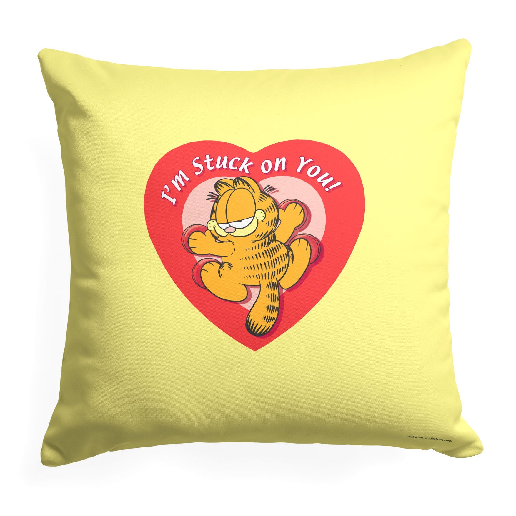 Nickelodeon Garfield Stuck On You Throw Pillow 18x18 Inches