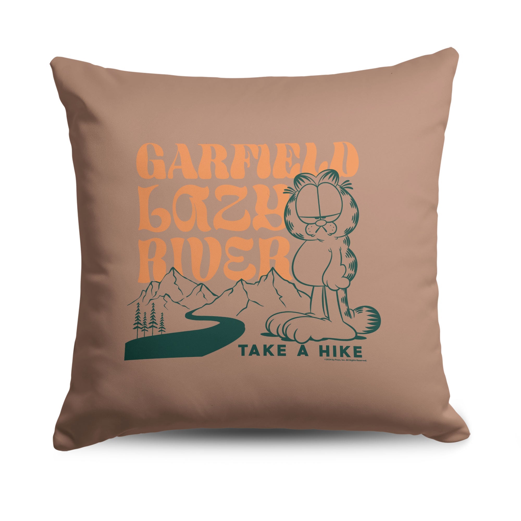 Nickelodeon Garfield Take a Hike Throw Pillow 18X18 Inches