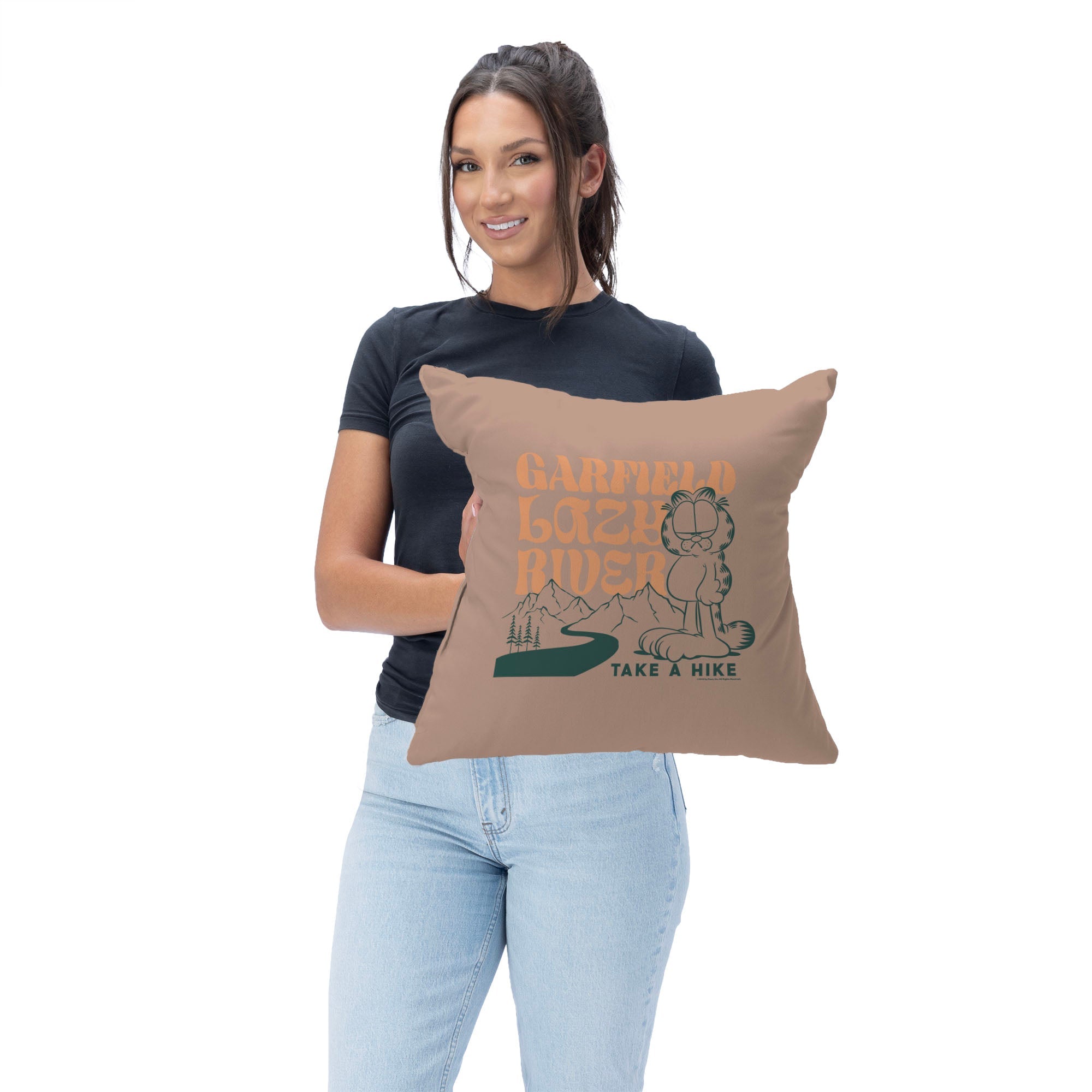 Nickelodeon Garfield Take a Hike Throw Pillow 18X18 Inches