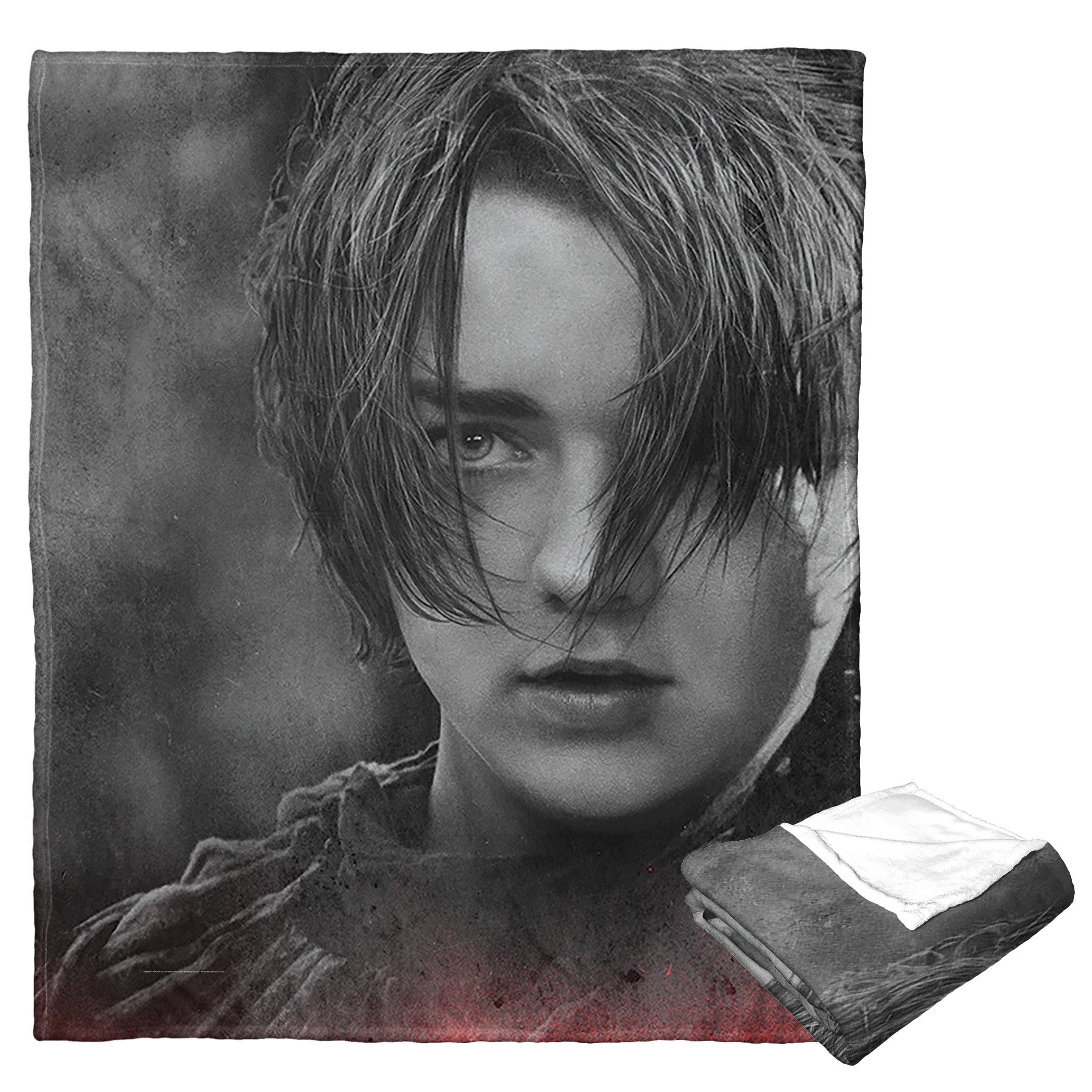 Warner Bros. Game Of Thrones Arya Season 4 Silk Touch Throw Blanket 50x60 Inches