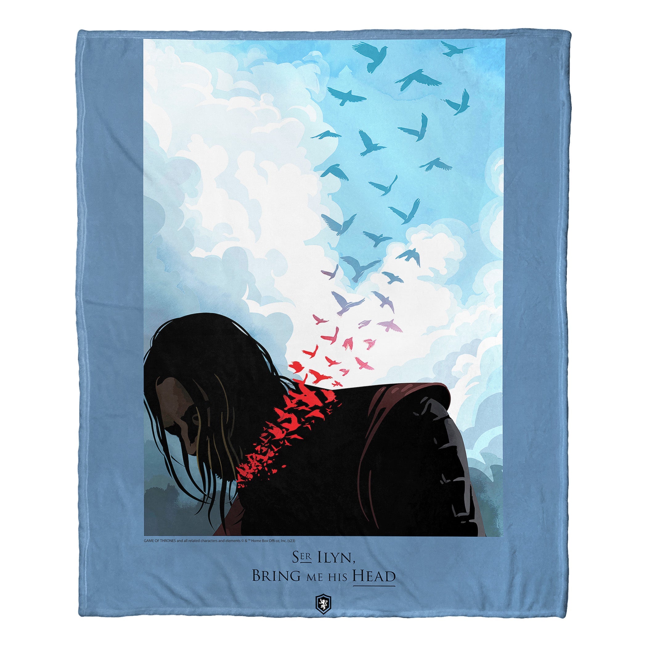 Warner Bros. Game Of Thrones Bring Me His Head Silk Touch Throw Blanket 50x60 Inches