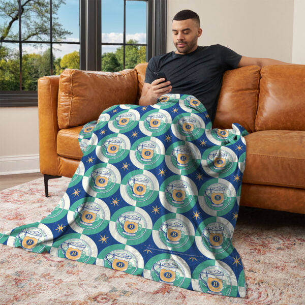 Warner Bros. Harry Potter Butterbeer Repeat Silk Touch Throw Blanket 50X60 Inches