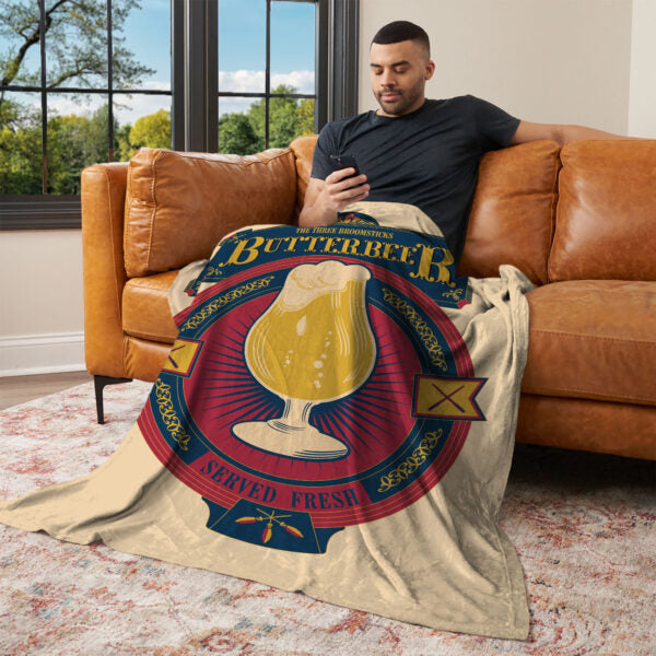 Warner Bros. Harry Potter Served Fresh Silk Touch Throw Blanket 60X80 Inches