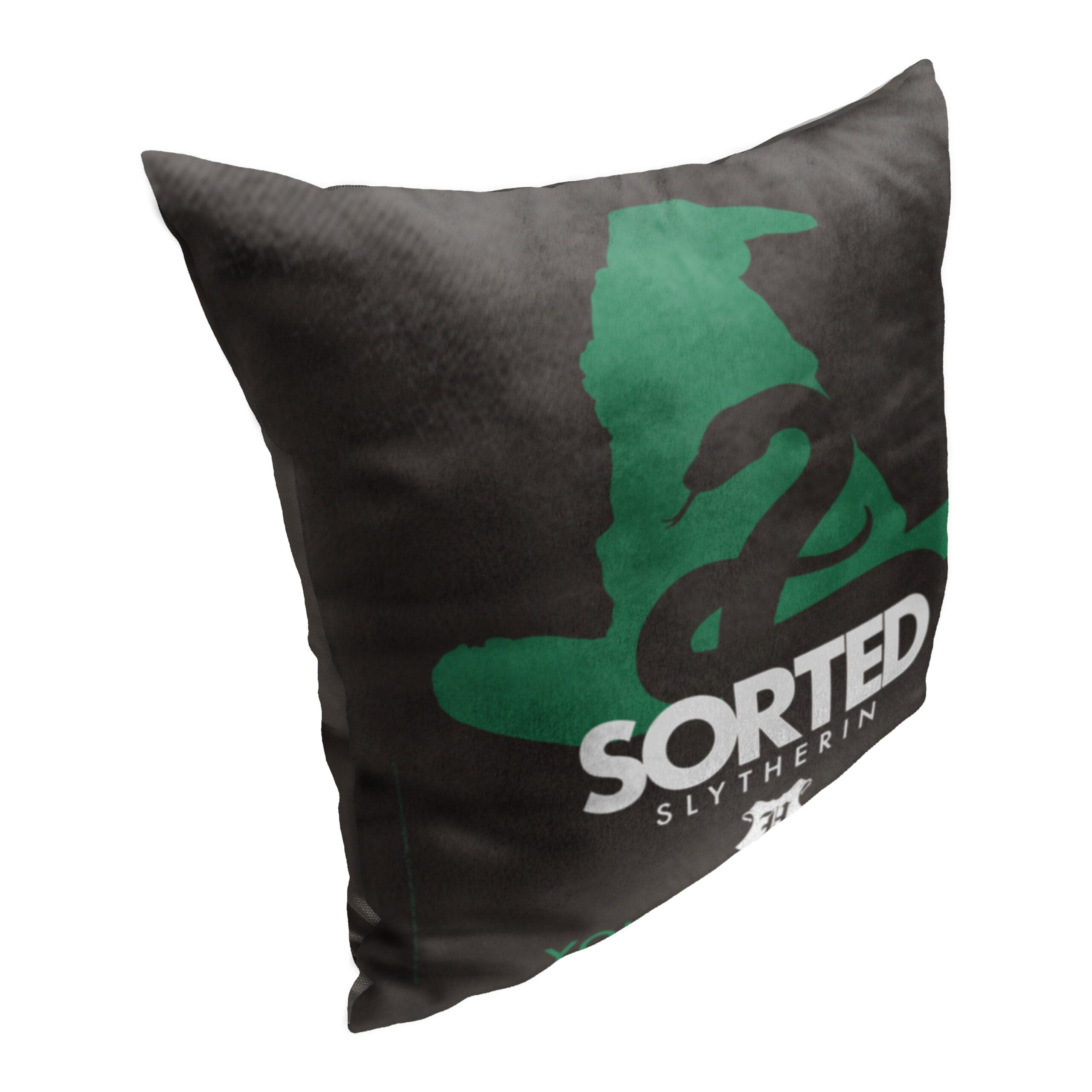 Warner Bros. Harry Potter Sorted Slytherin Personalized Throw Pillow 18x18 Inches
