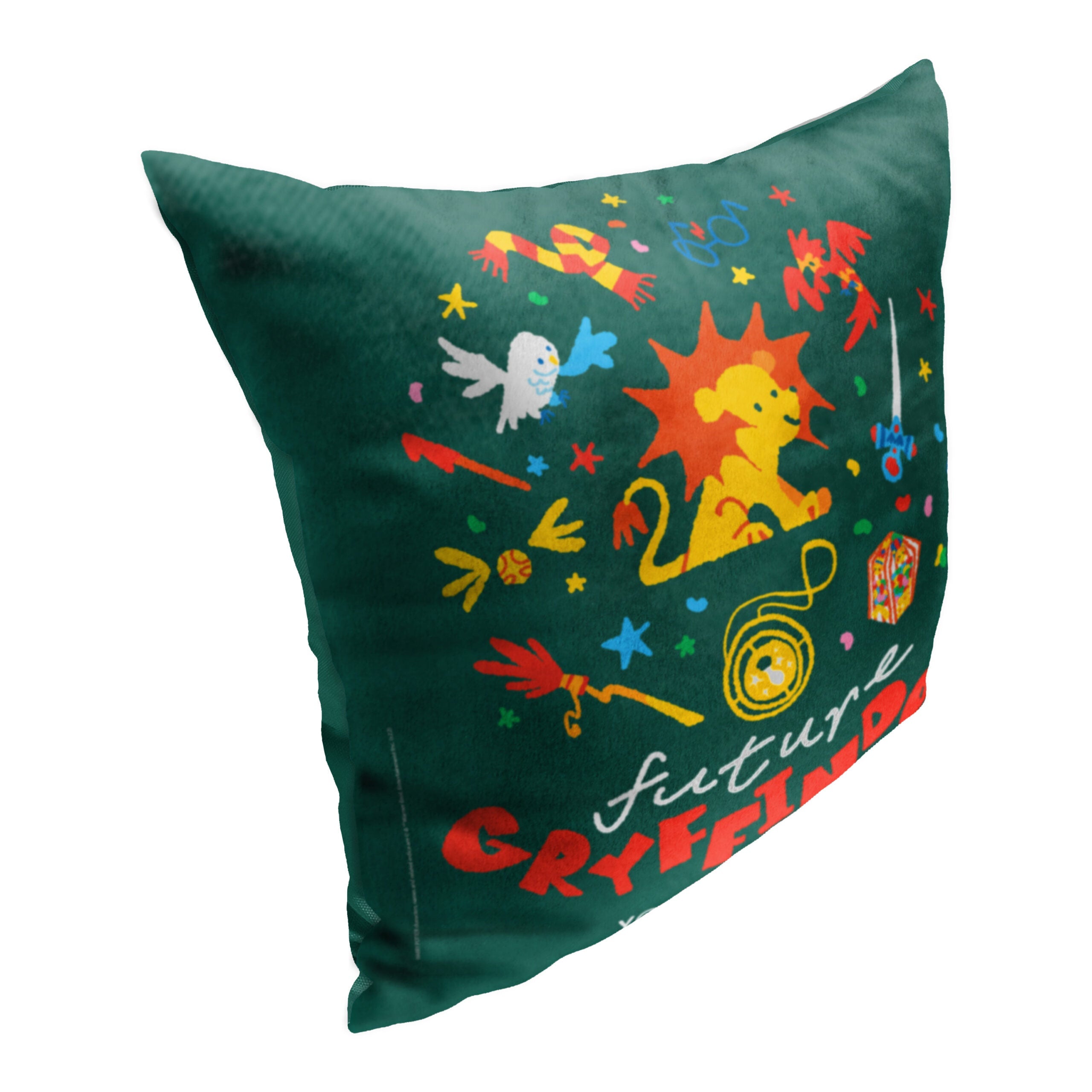 Warner Bros. Harry Potter Future Gryffindor Personalized Throw Pillow 18x18 Inches