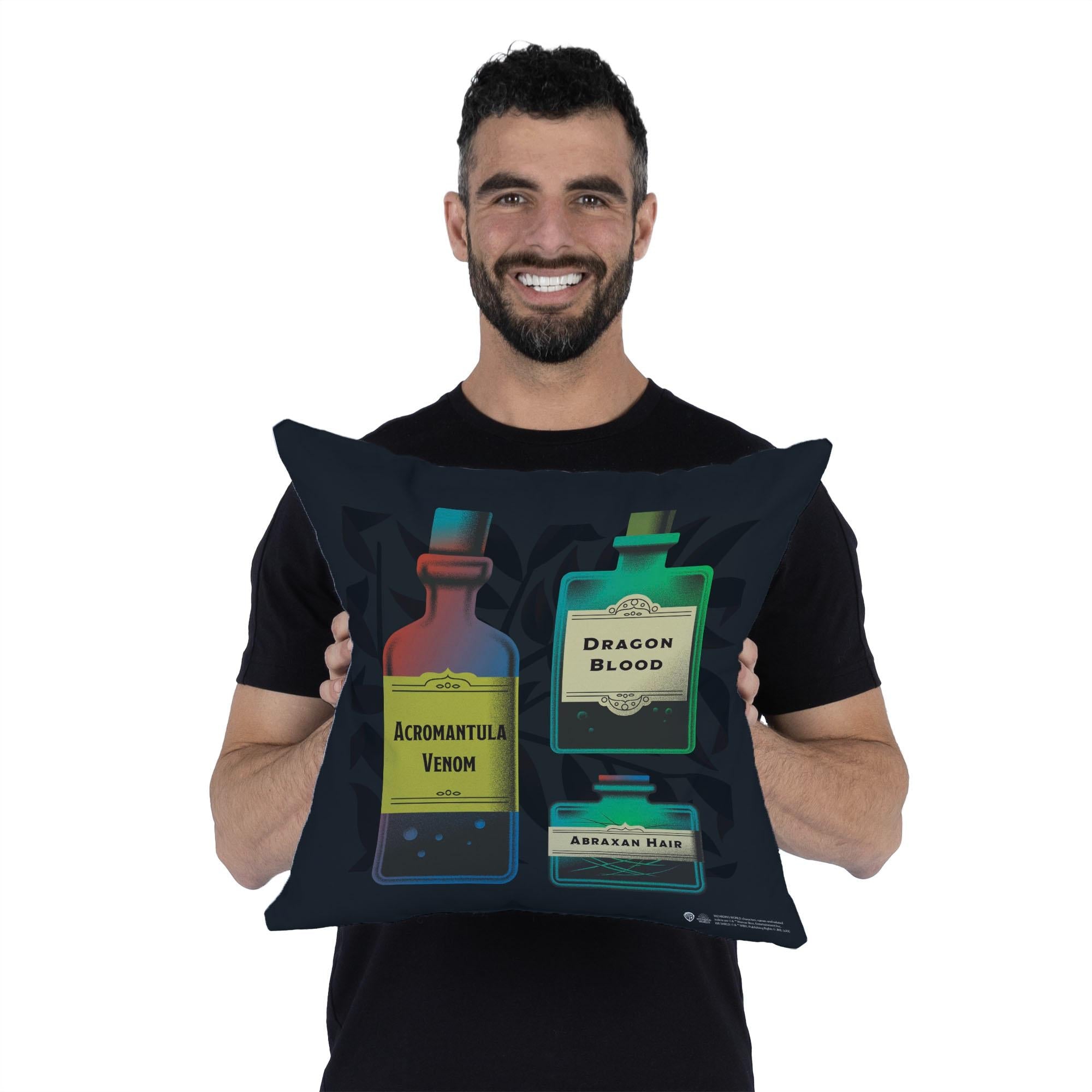 Harry Potter Dragon Blood Throw Pillow 18x18 inches