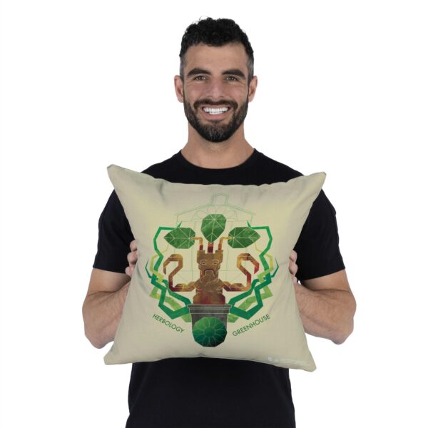 Harry Potter Herbology Greenhouse Throw Pillow 18x18 inches