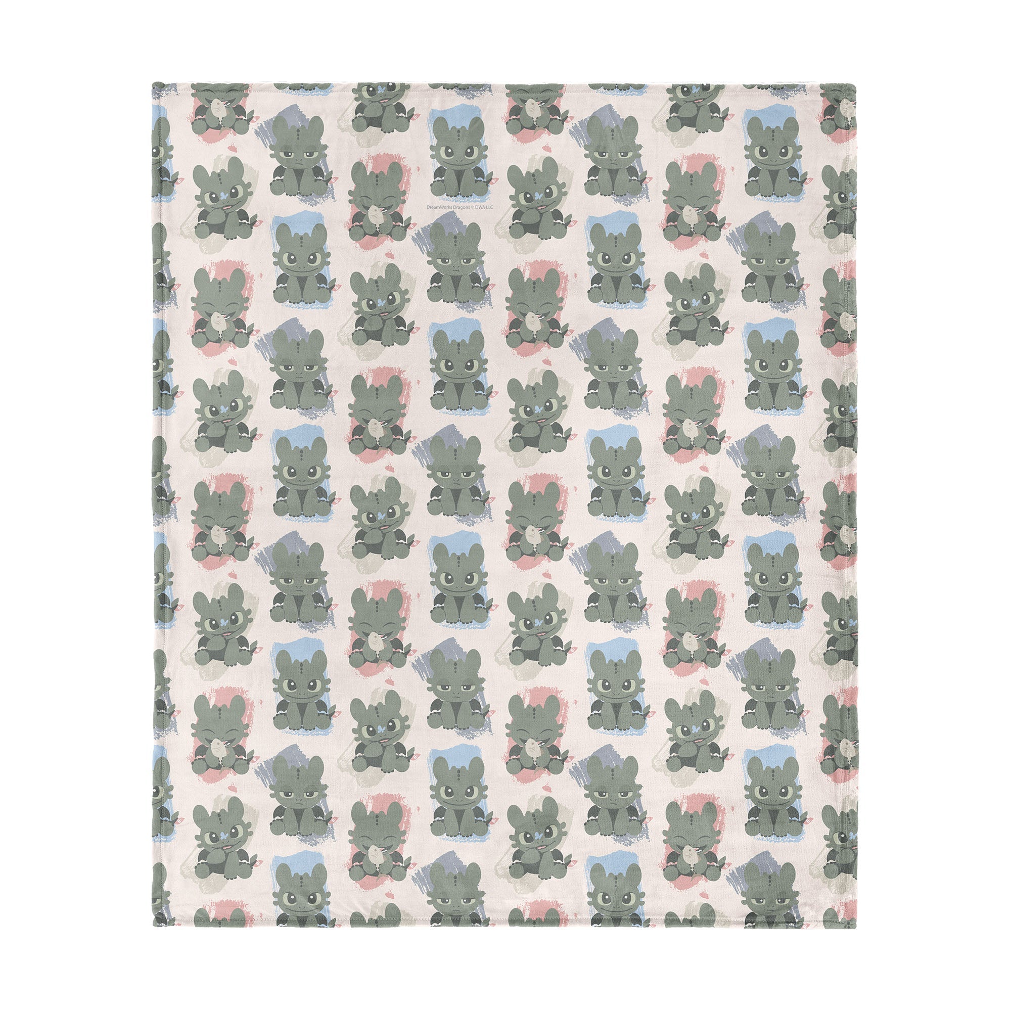 How to Train Your Dragon Many Emotions Silk Touch Throw Blanket 60¡Á80 inches