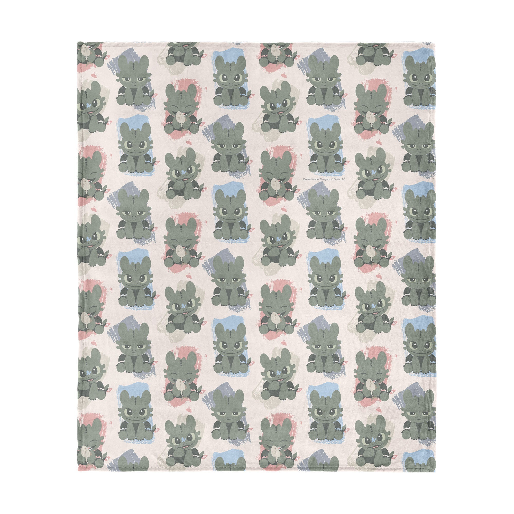 How to Train Your Dragon Many Emotions Silk Touch Throw Blanket 40¡Á50 inches